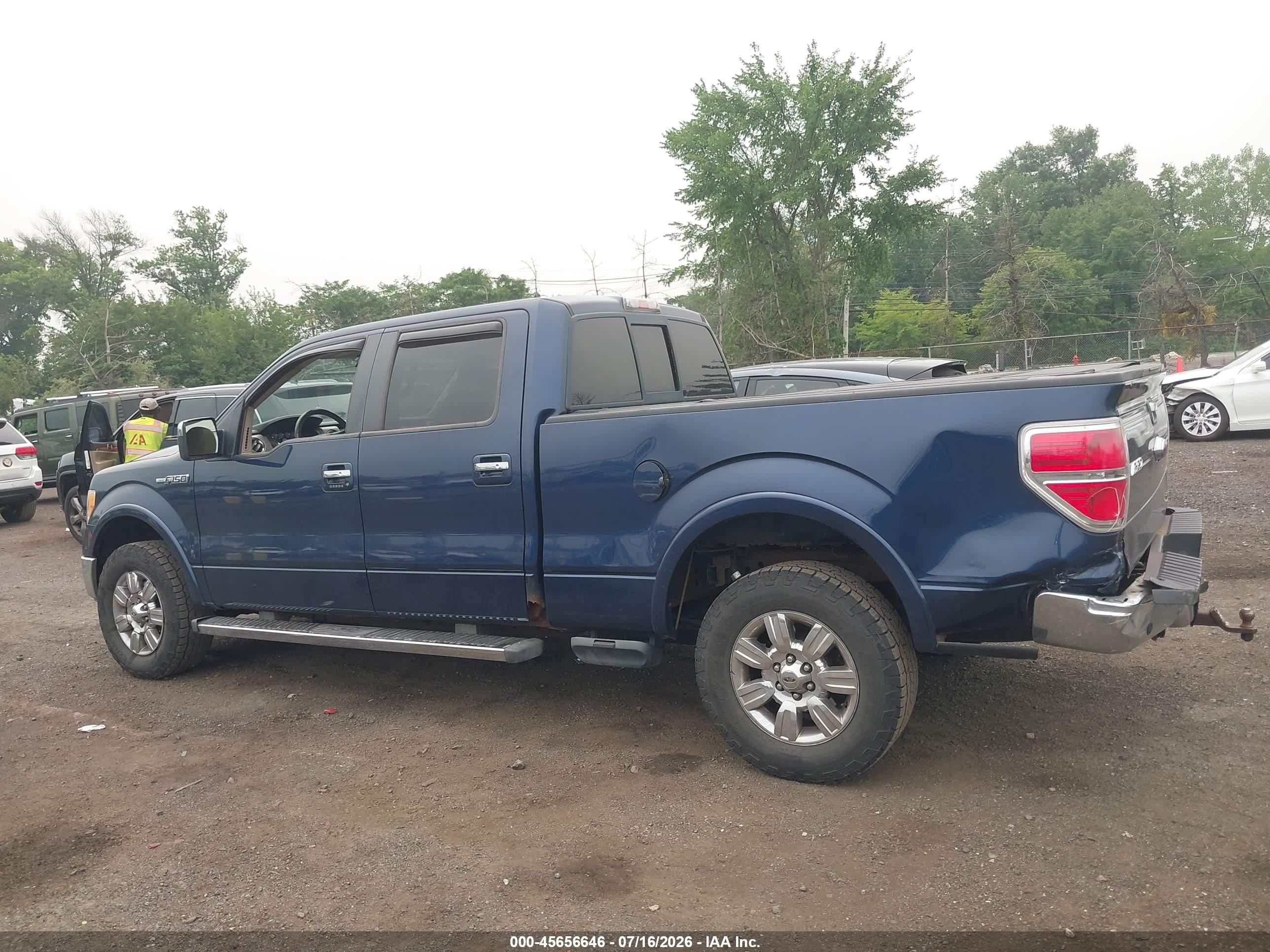 2010 Ford F-150 Fx4/harley-davidson/king Ranch/lariat/platinum/xl/xlt Blue vin: 1FTFW1EV9AFD37929