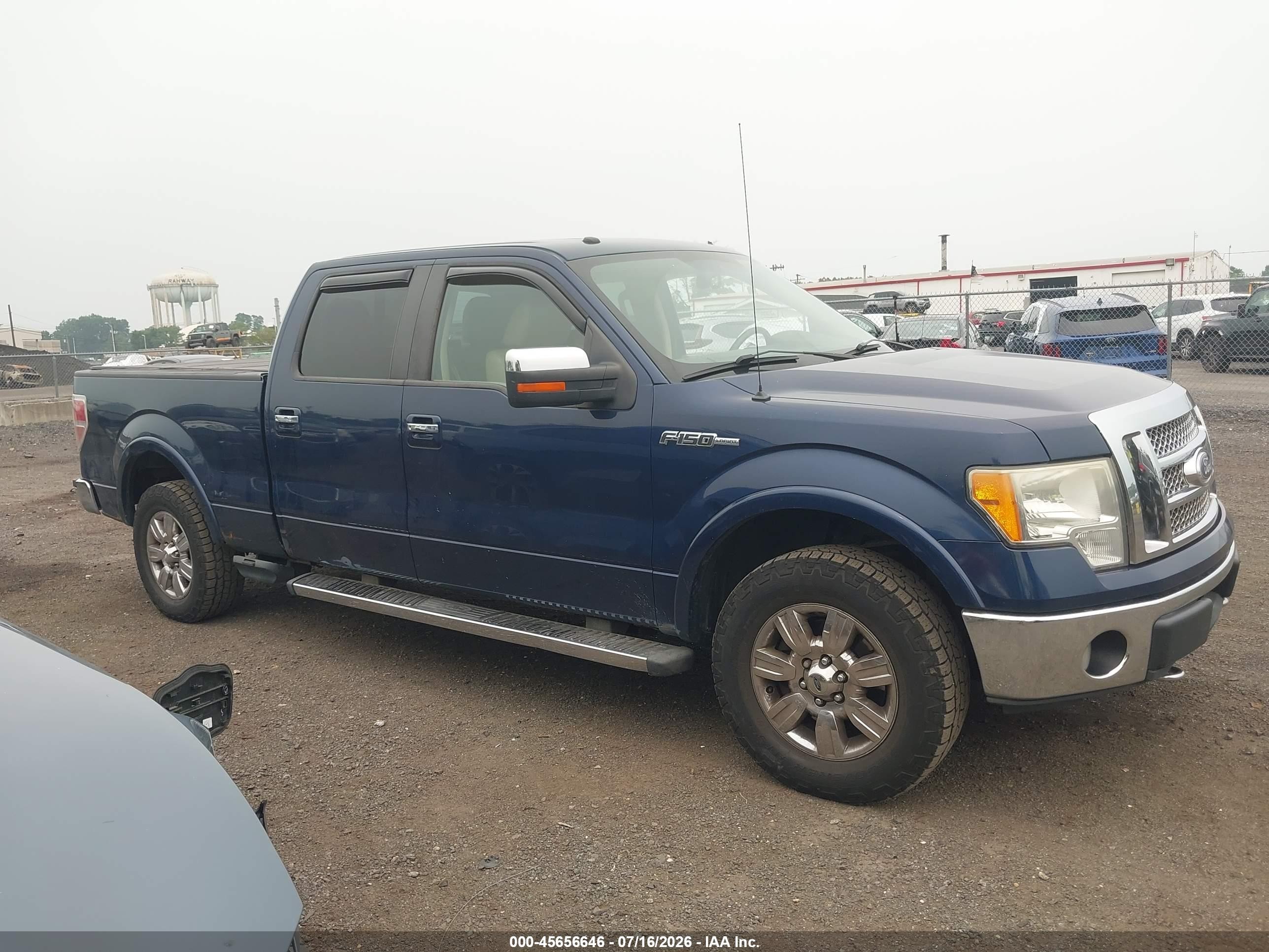 2010 Ford F-150 Fx4/harley-davidson/king Ranch/lariat/platinum/xl/xlt Blue vin: 1FTFW1EV9AFD37929