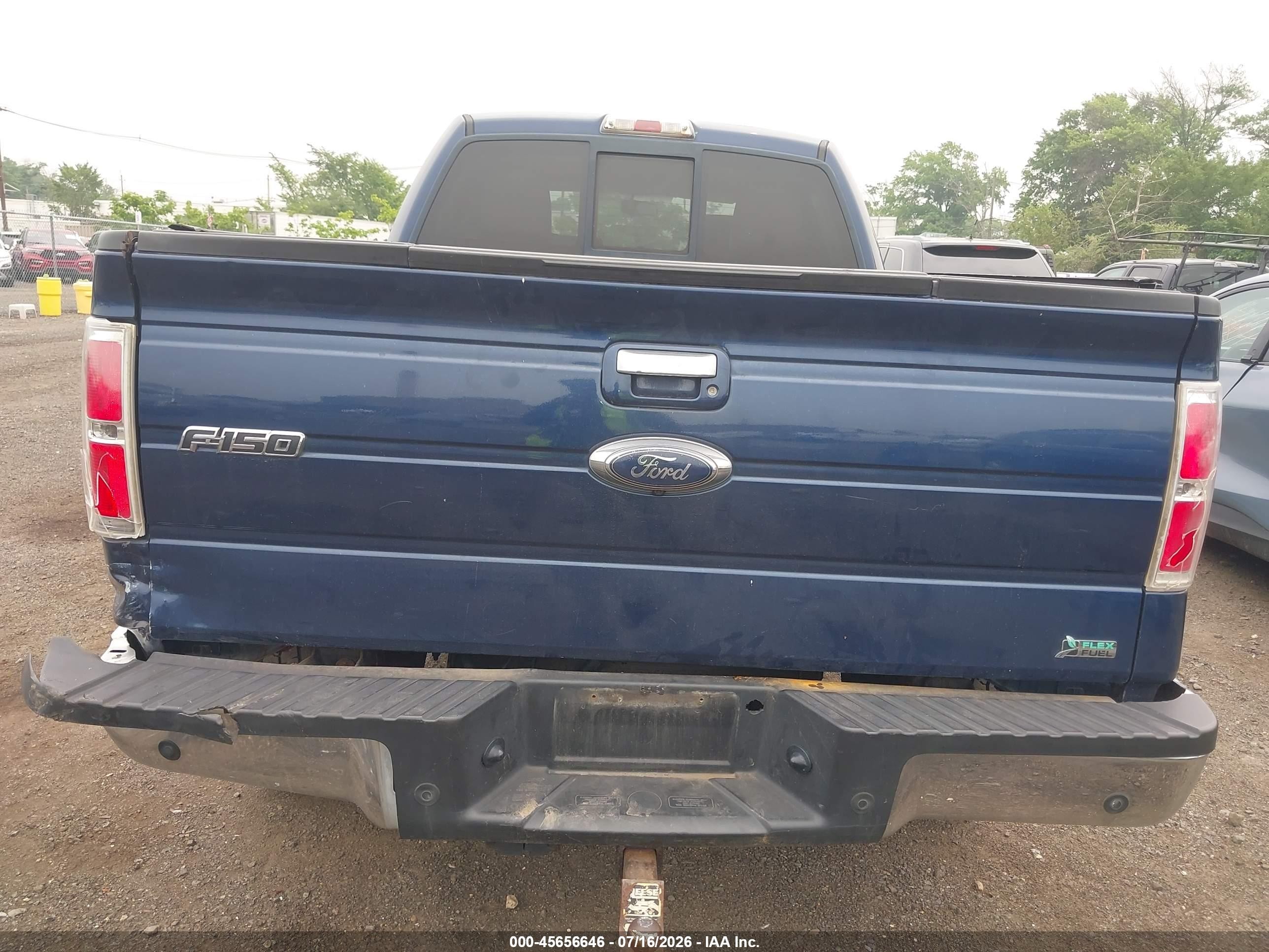 2010 Ford F-150 Fx4/harley-davidson/king Ranch/lariat/platinum/xl/xlt Blue vin: 1FTFW1EV9AFD37929