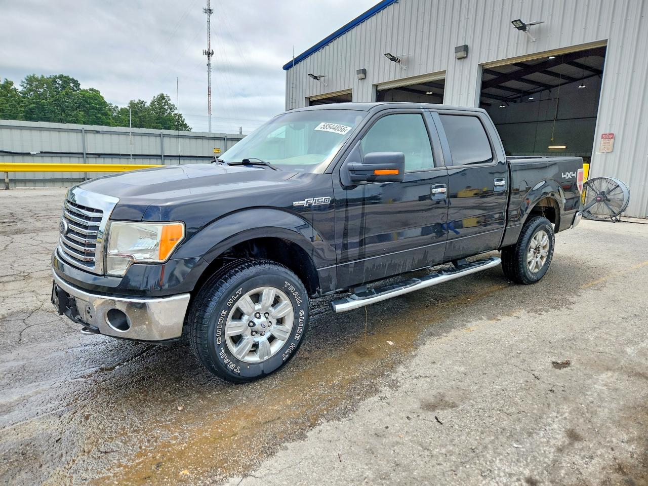 2010 Ford F150 Supercrew Black vin: 1FTFW1EV9AFD88511