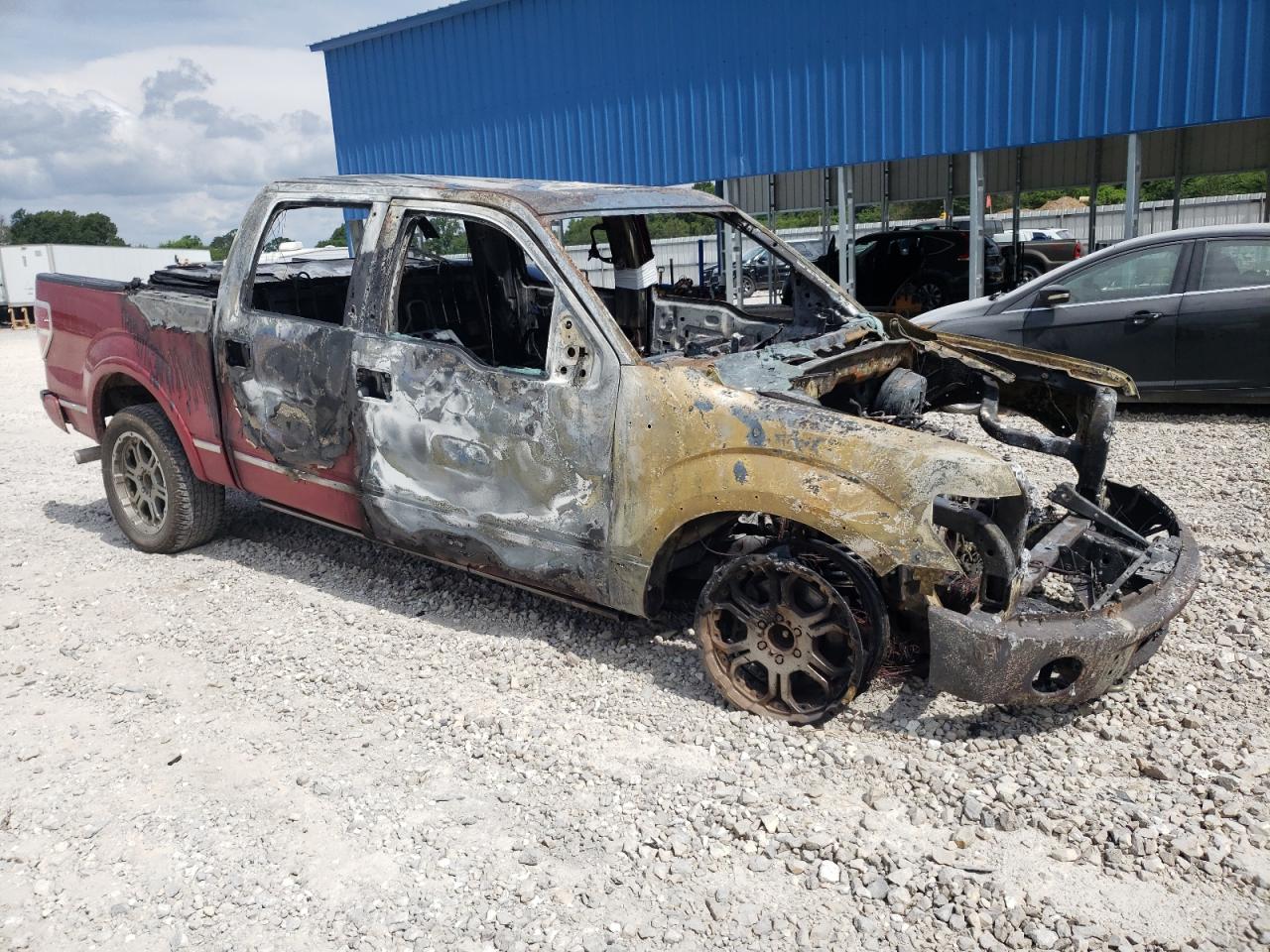 2010 Ford F150 Supercrew Бордовый vin: 1FTFW1EV9AFD93904