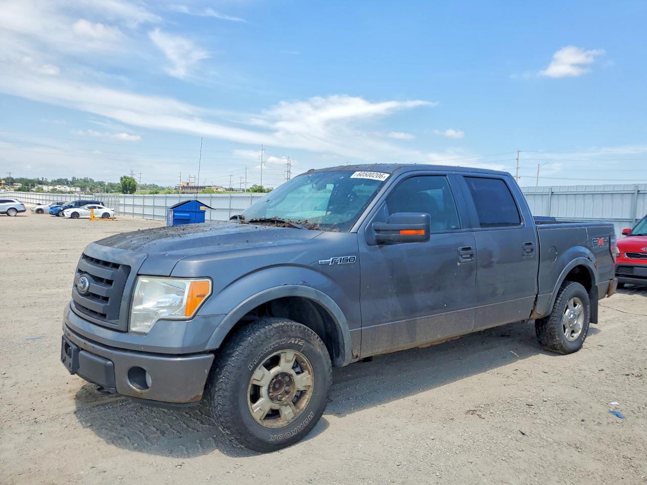 2010 Ford F150 Supercrew Серый vin: 1FTFW1EV9AFD95099