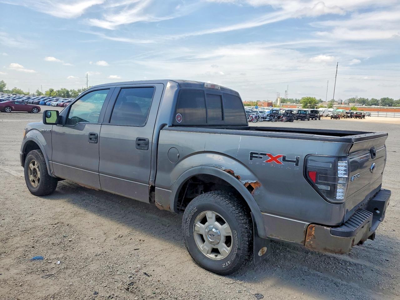 2010 Ford F150 Supercrew Серый vin: 1FTFW1EV9AFD95099