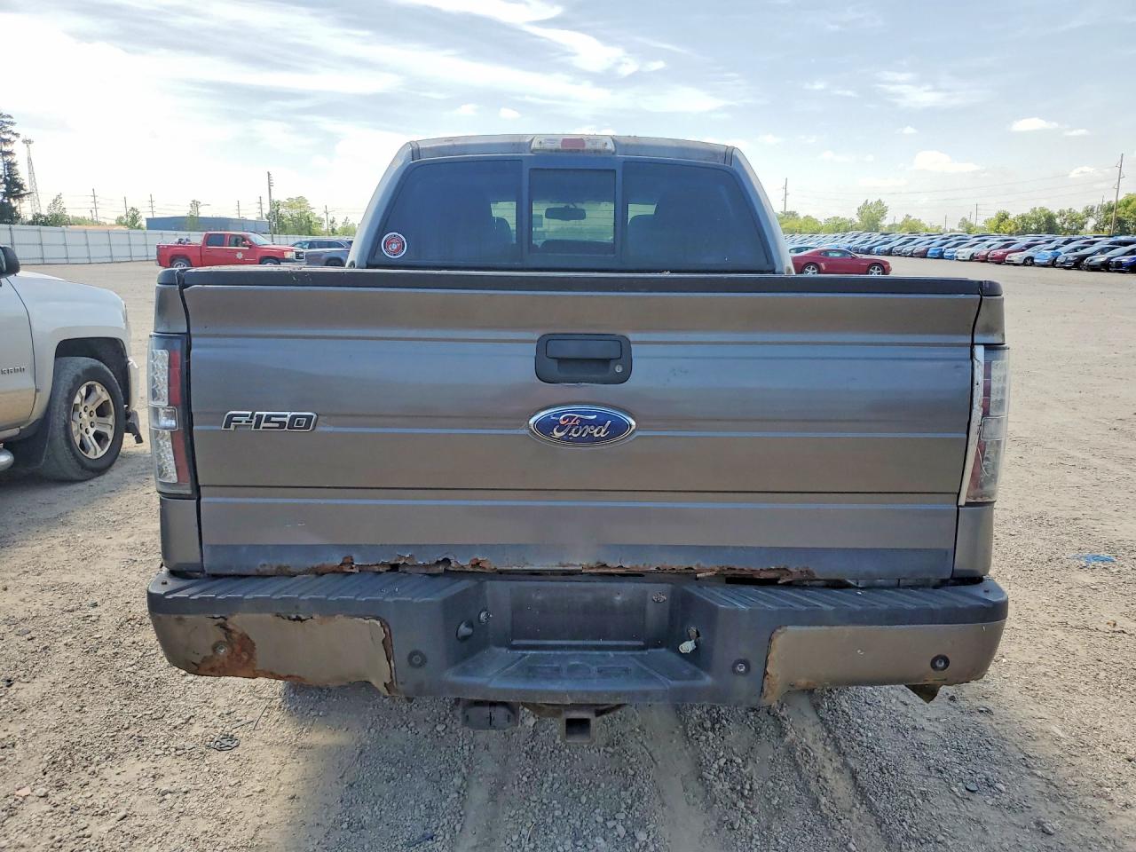 2010 Ford F150 Supercrew Серый vin: 1FTFW1EV9AFD95099