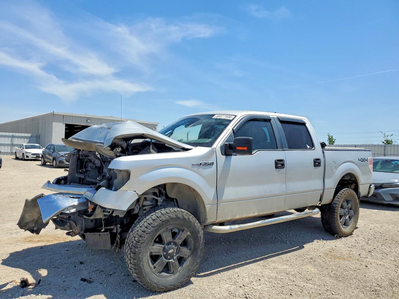 2010 Ford F150 Supercrew Silver vin: 1FTFW1EV9AKA49478