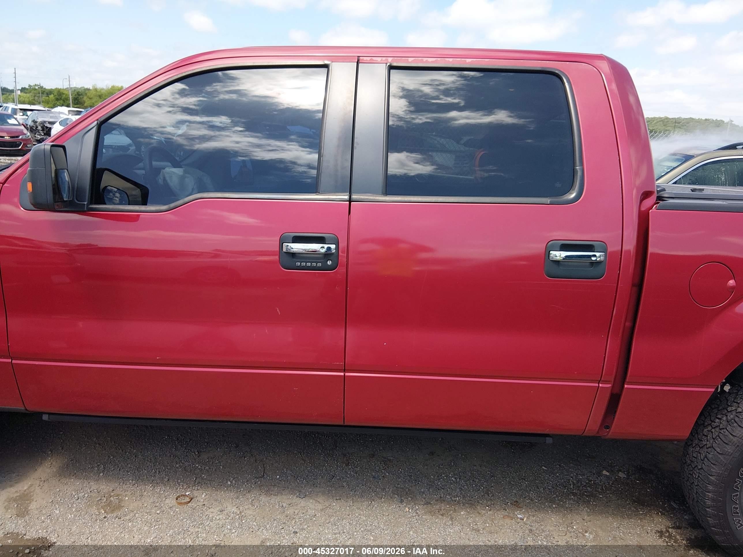 2010 Ford F-150 Fx4/harley-davidson/king Ranch/lariat/platinum/xl/xlt Red vin: 1FTFW1EV9AKB47930