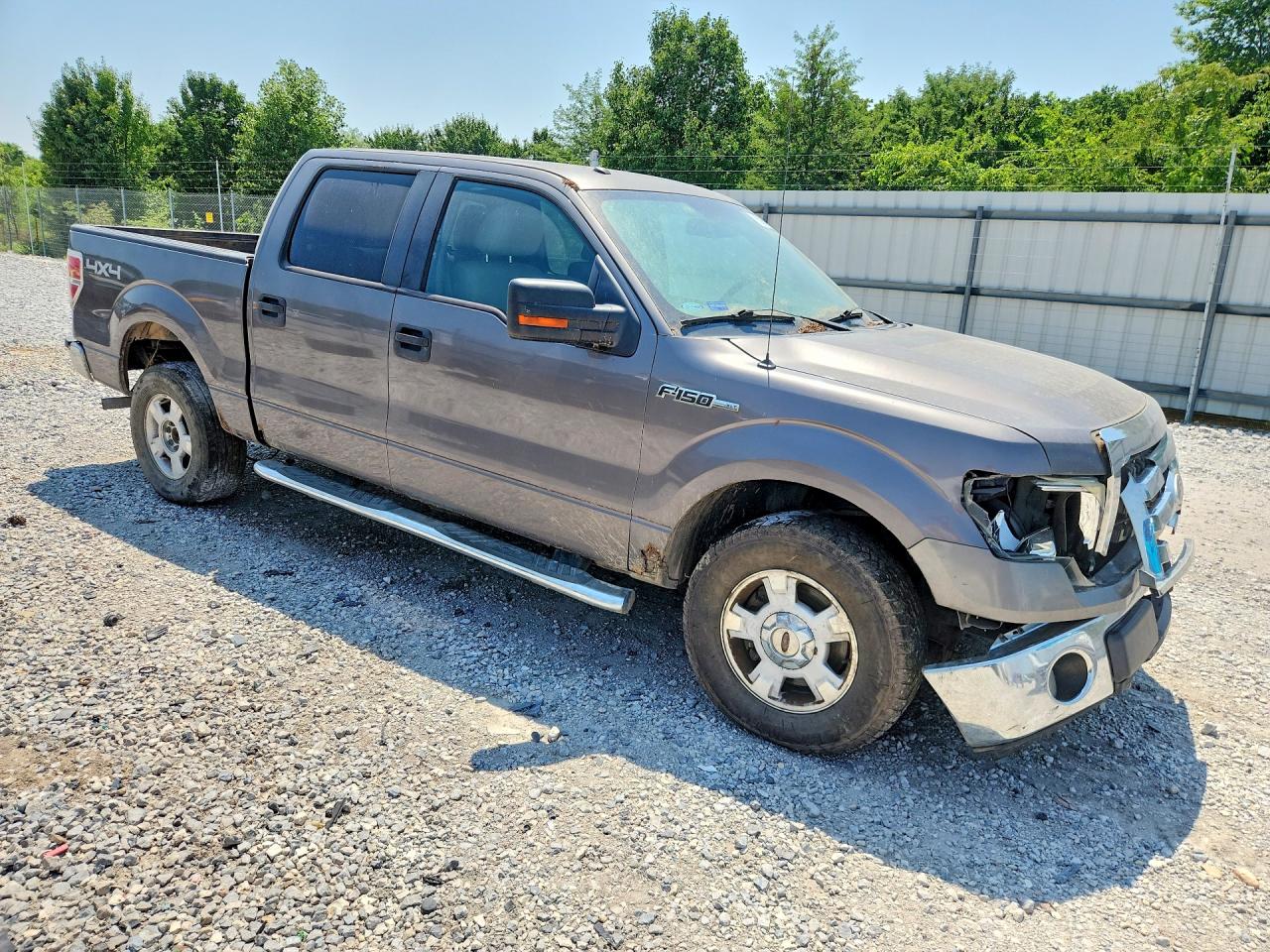 2010 Ford F150 Supercrew Gray vin: 1FTFW1EV9AKE15827