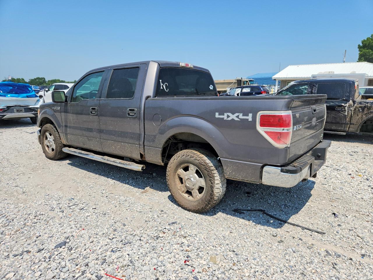 2010 Ford F150 Supercrew Gray vin: 1FTFW1EV9AKE15827