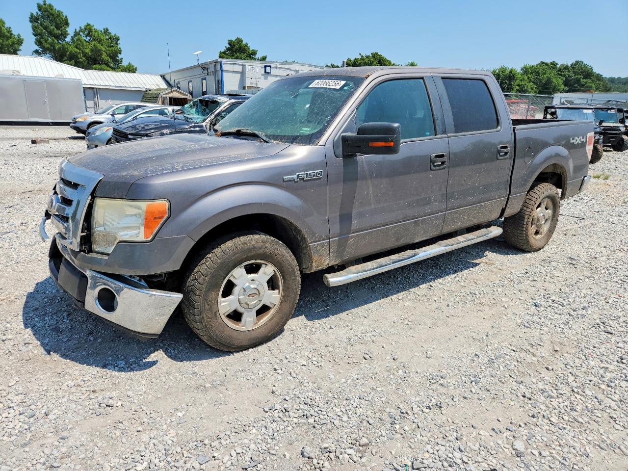 2010 Ford F150 Supercrew Gray vin: 1FTFW1EV9AKE15827