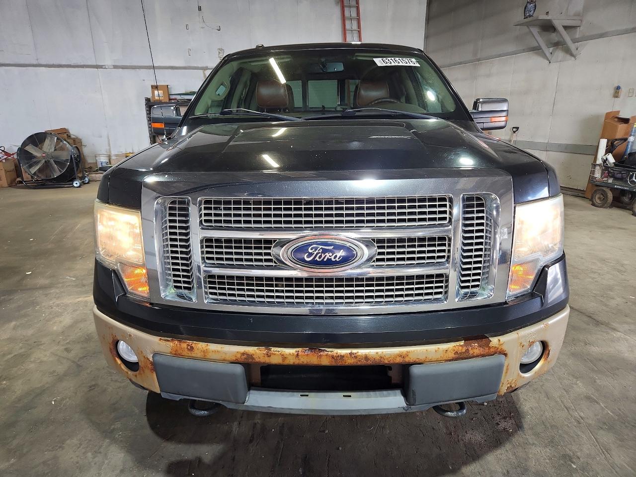 2010 Ford F150 Supercrew Black vin: 1FTFW1EV9AKE31154
