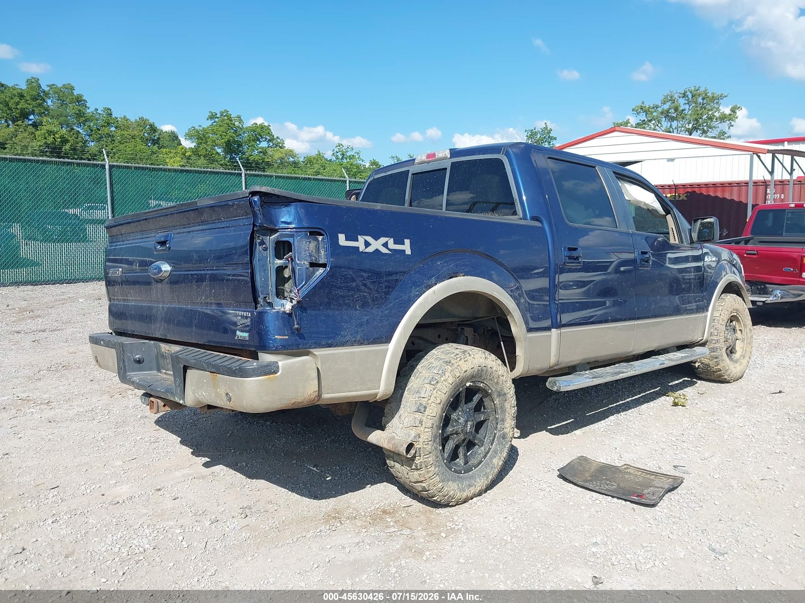 2010 Ford F-150 Fx4/harley-davidson/king Ranch/lariat/platinum/xl/xlt Синий vin: 1FTFW1EVXAFA08155