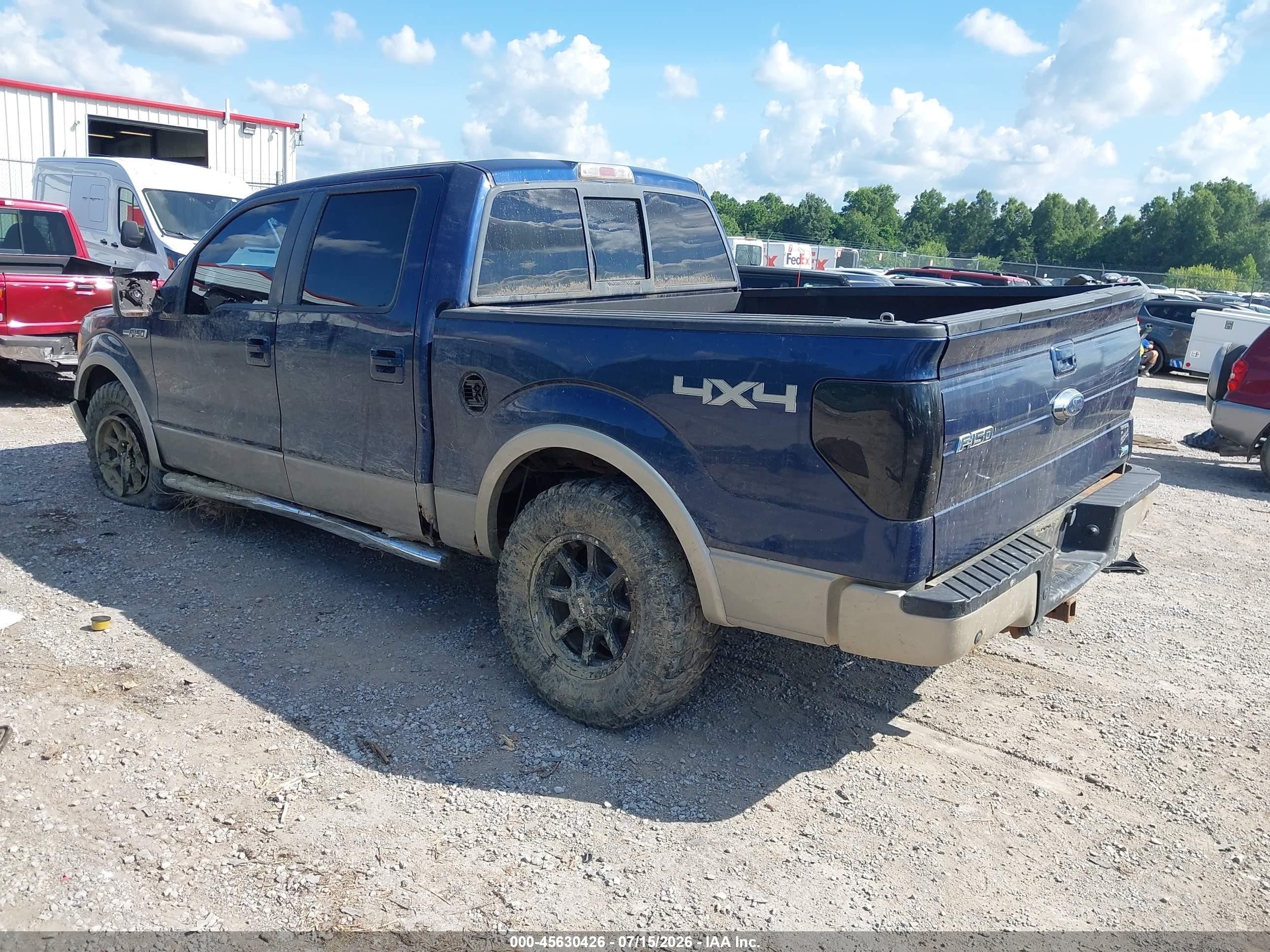 2010 Ford F-150 Fx4/harley-davidson/king Ranch/lariat/platinum/xl/xlt Синий vin: 1FTFW1EVXAFA08155