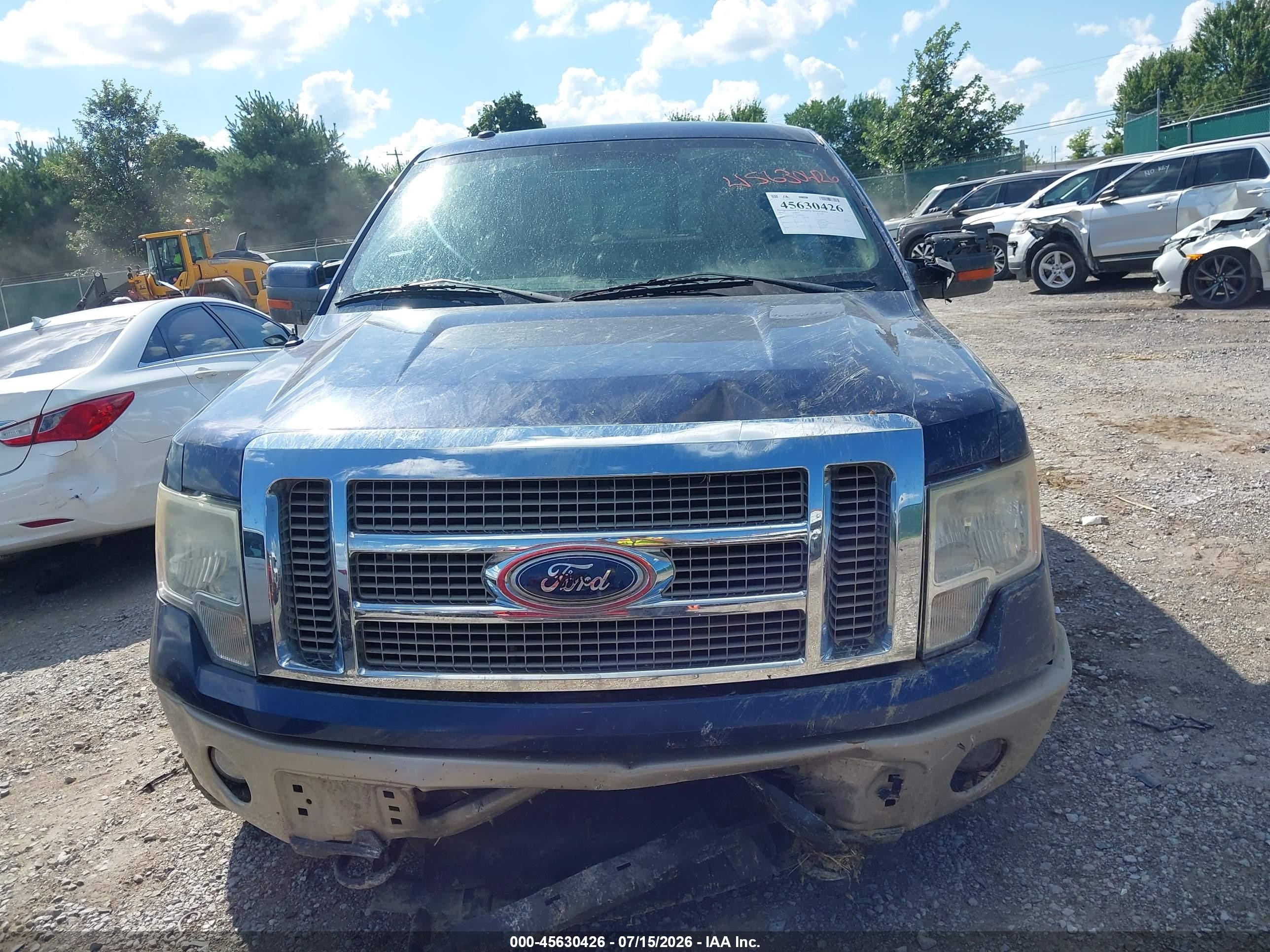 2010 Ford F-150 Fx4/harley-davidson/king Ranch/lariat/platinum/xl/xlt Синий vin: 1FTFW1EVXAFA08155