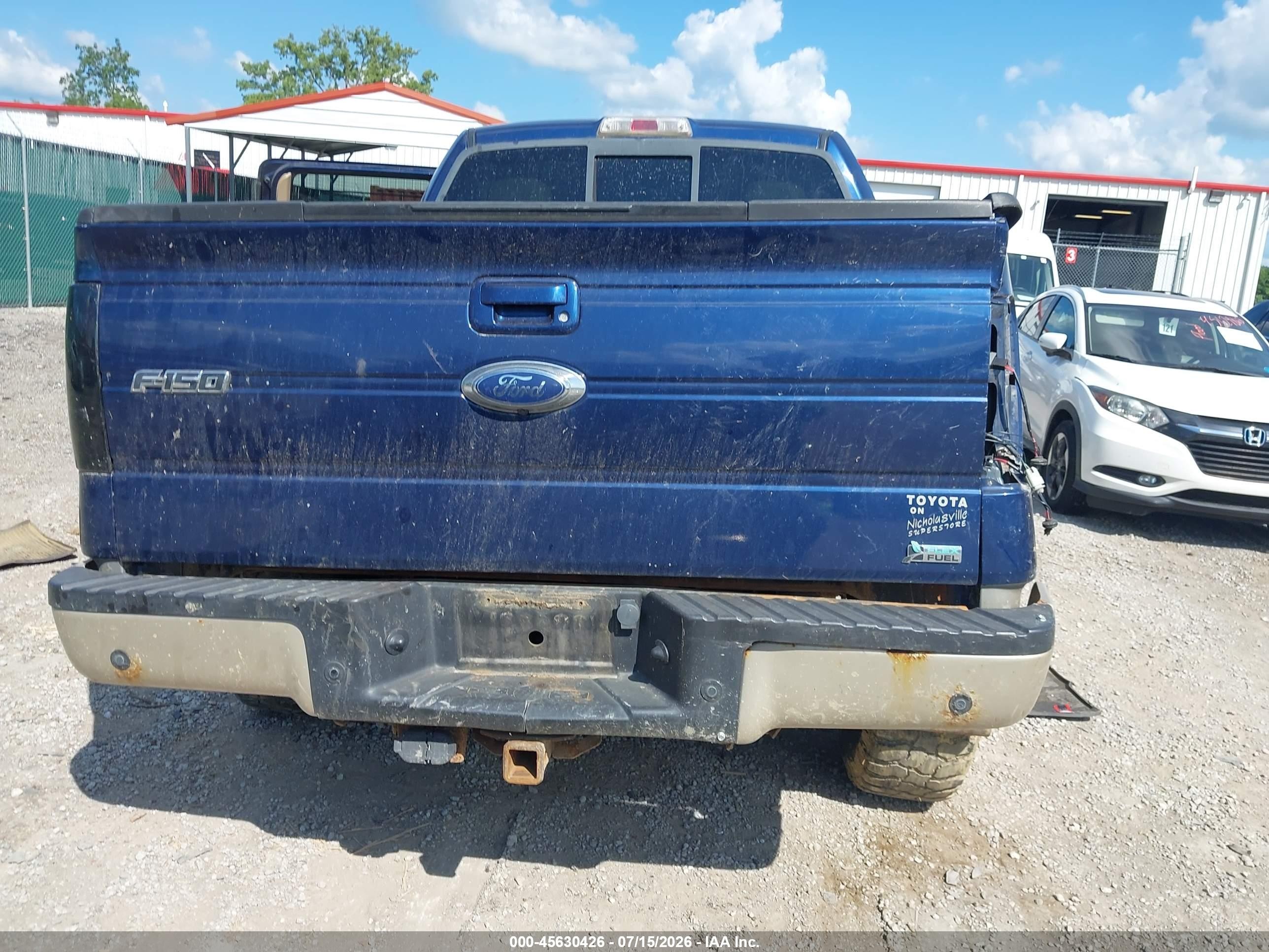 2010 Ford F-150 Fx4/harley-davidson/king Ranch/lariat/platinum/xl/xlt Синий vin: 1FTFW1EVXAFA08155