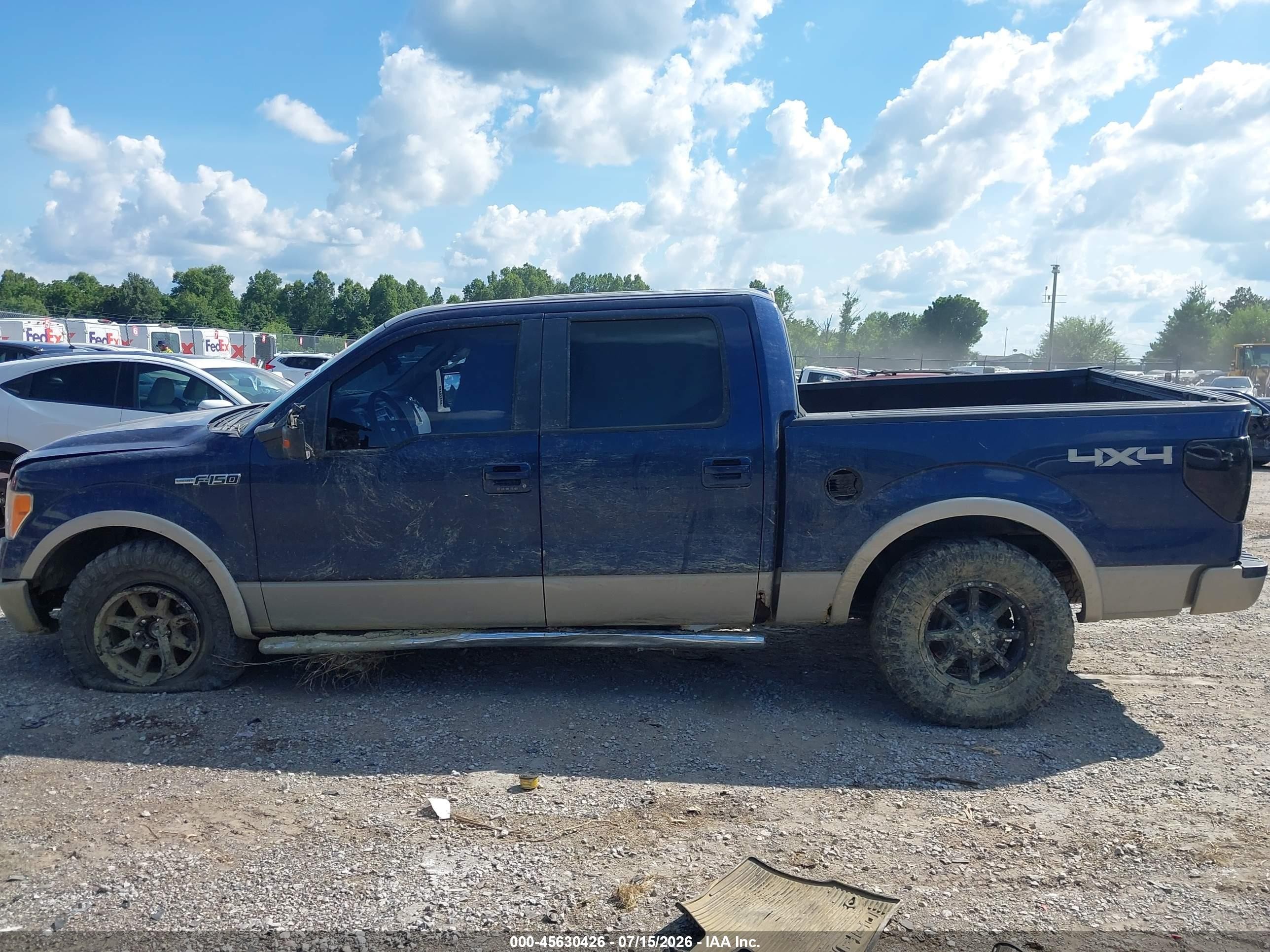 2010 Ford F-150 Fx4/harley-davidson/king Ranch/lariat/platinum/xl/xlt Синий vin: 1FTFW1EVXAFA08155