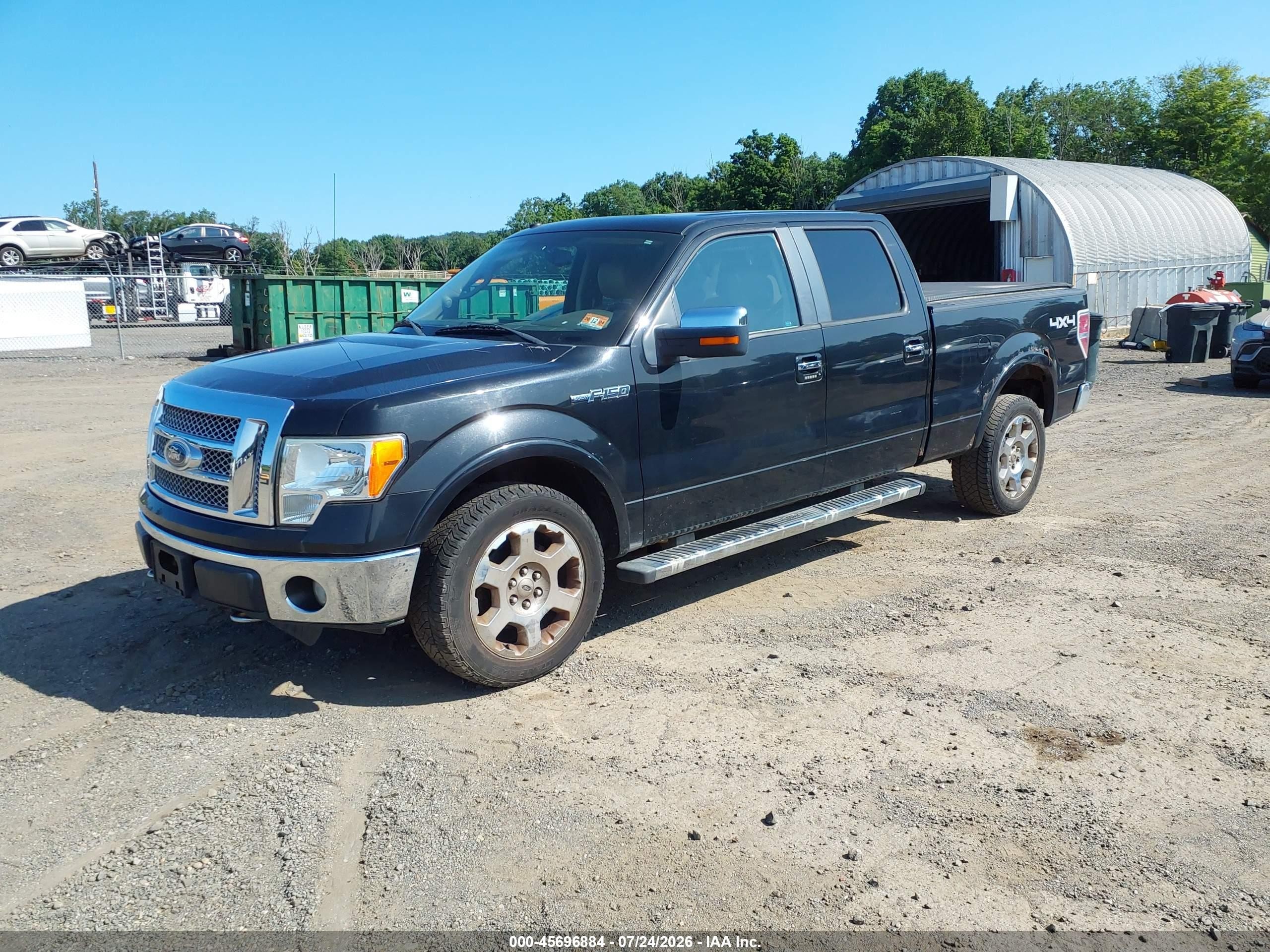 2010 Ford F-150 Fx4/harley-davidson/king Ranch/lariat/platinum/xl/xlt Black vin: 1FTFW1EVXAFB03217