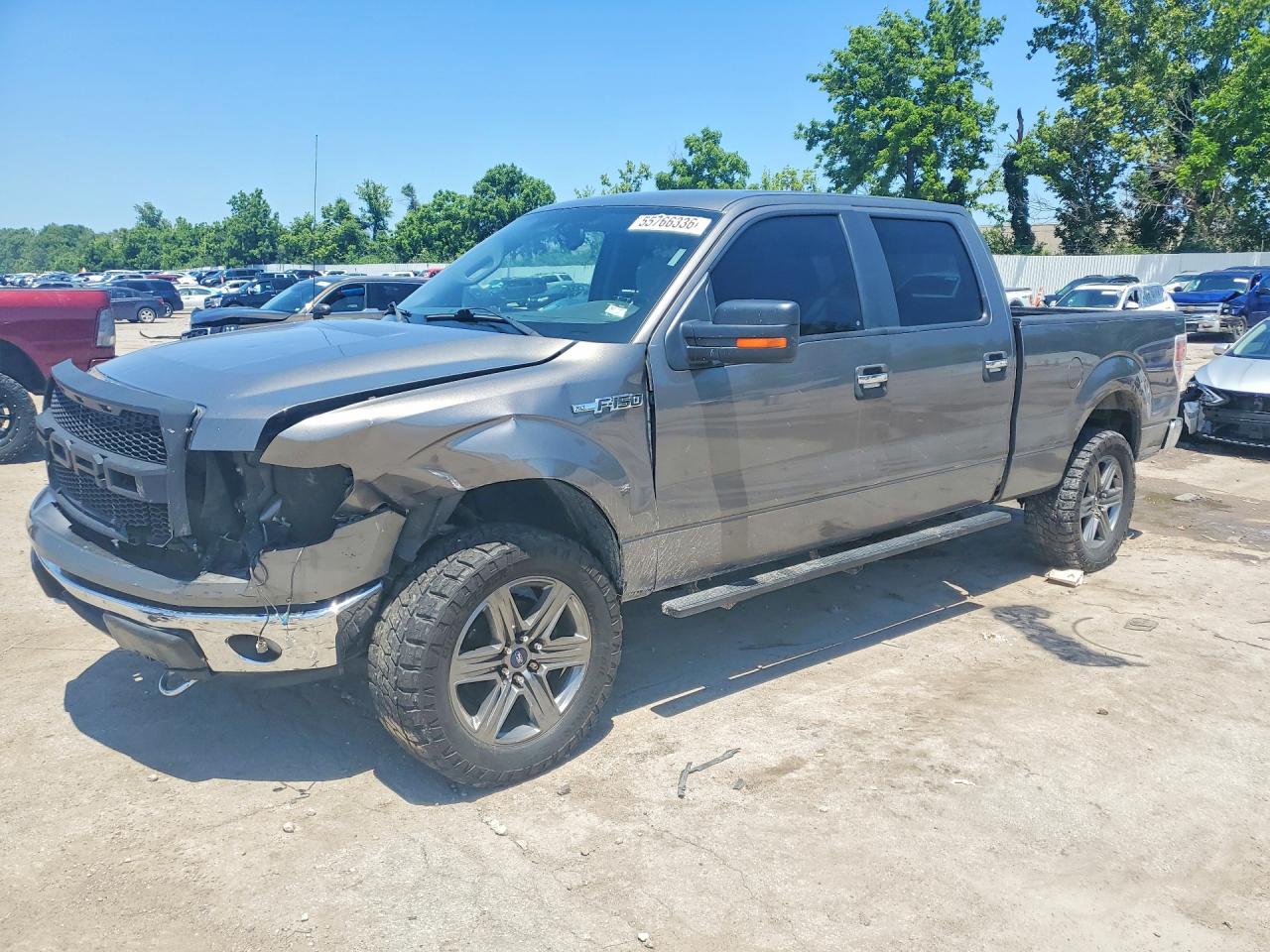 2010 Ford F150 Supercrew Угольный vin: 1FTFW1EVXAFB28389