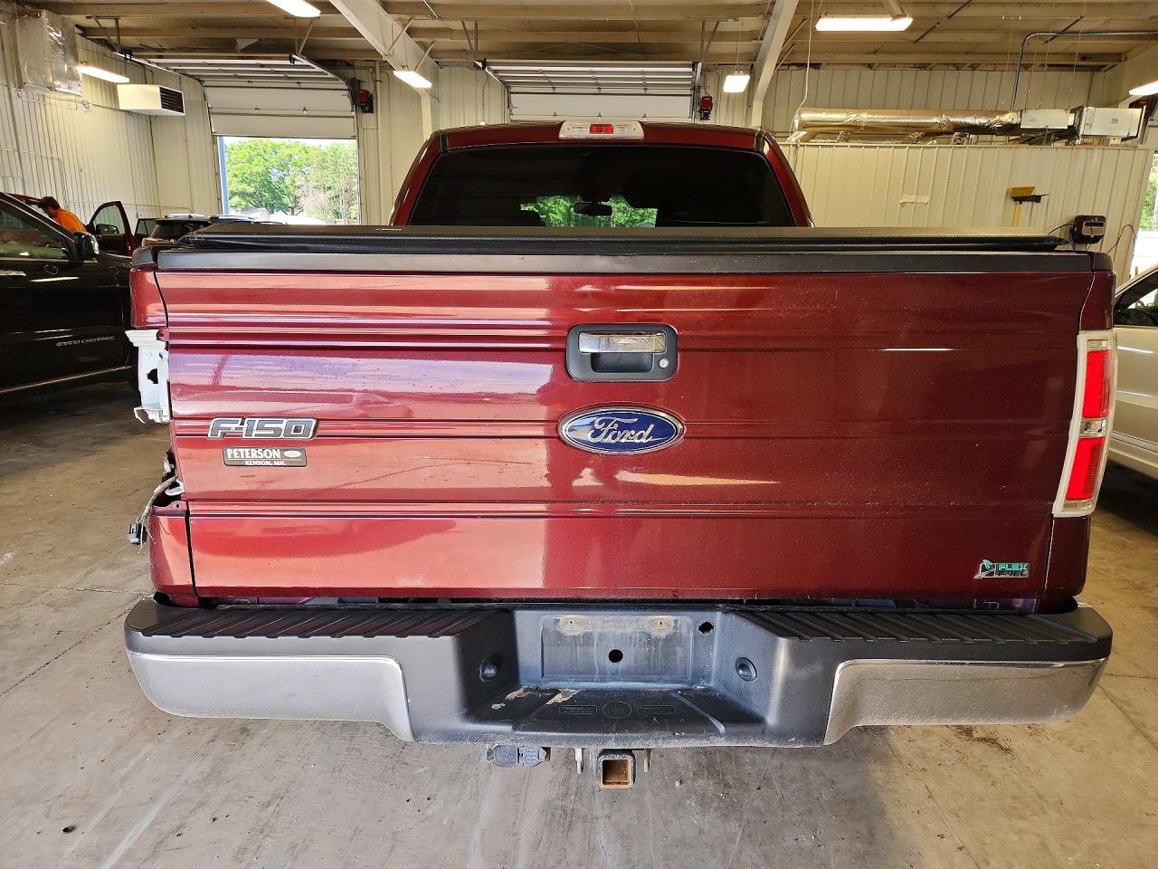 2010 Ford F150 Supercrew Burgundy vin: 1FTFW1EVXAFB45807