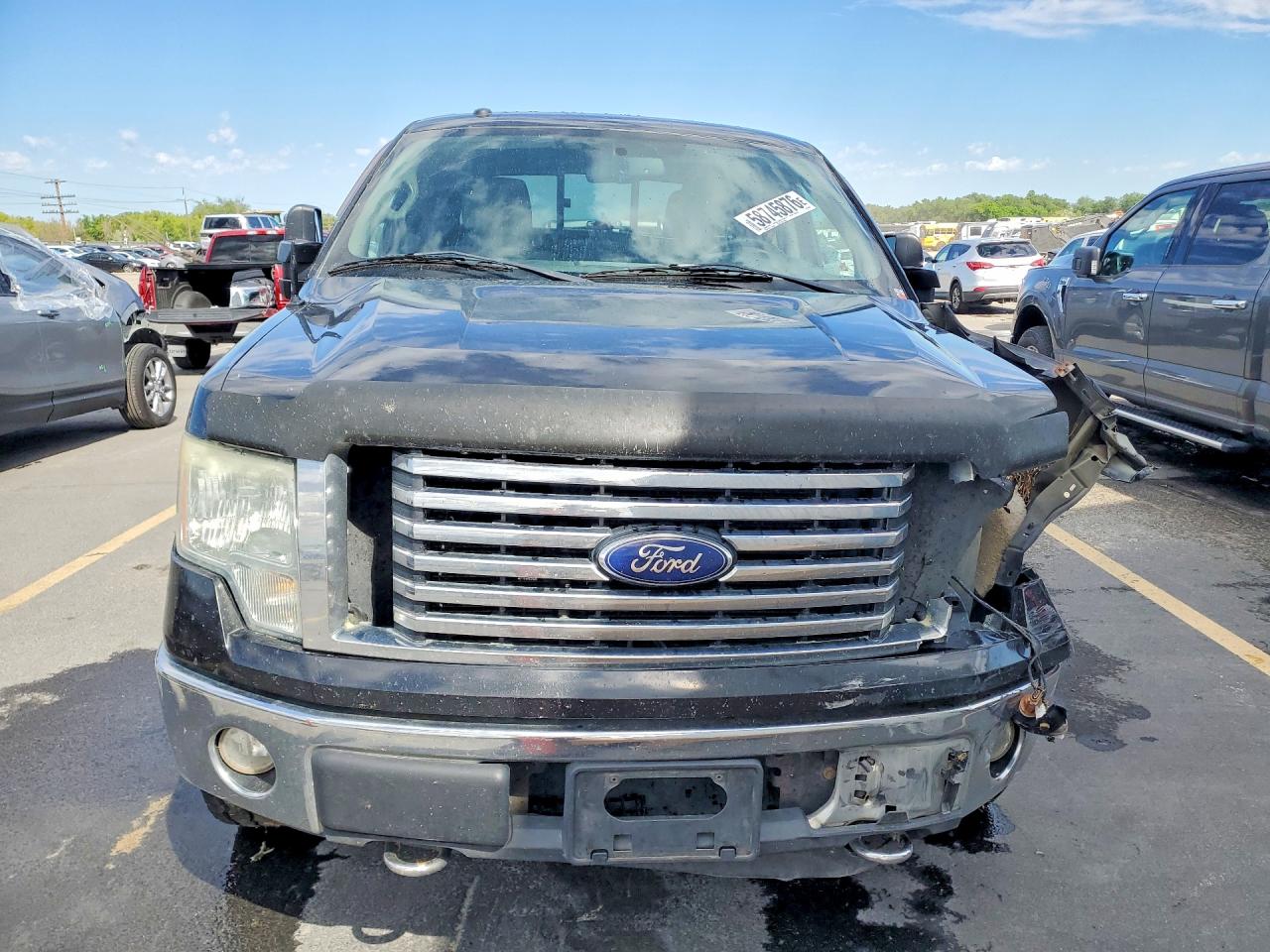 2010 Ford F150 Supercrew Black vin: 1FTFW1EVXAFB72666