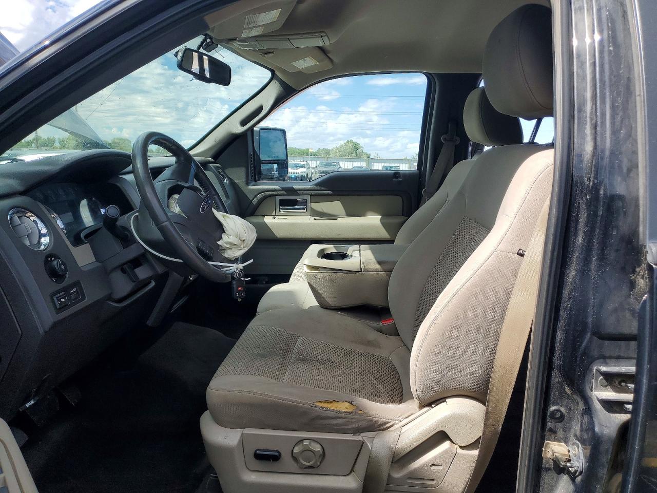 2010 Ford F150 Supercrew Black vin: 1FTFW1EVXAFB72666