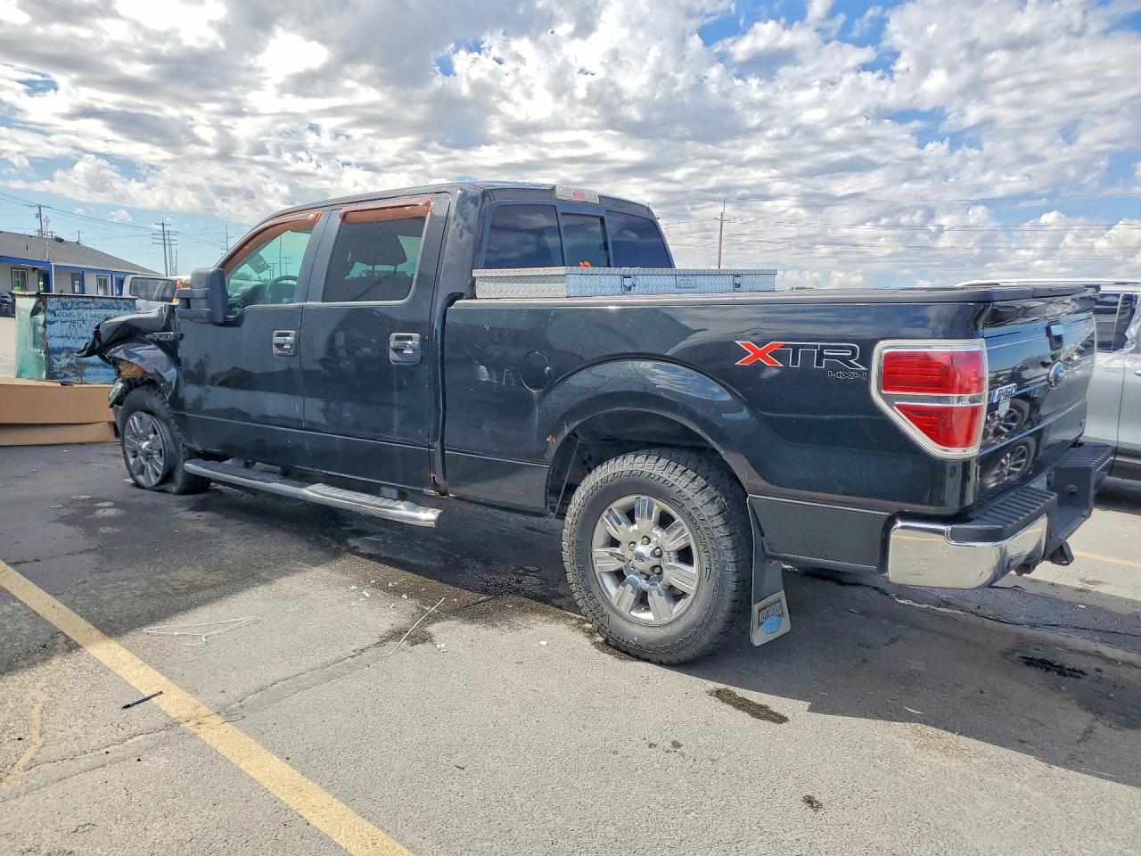 2010 Ford F150 Supercrew Black vin: 1FTFW1EVXAFB72666