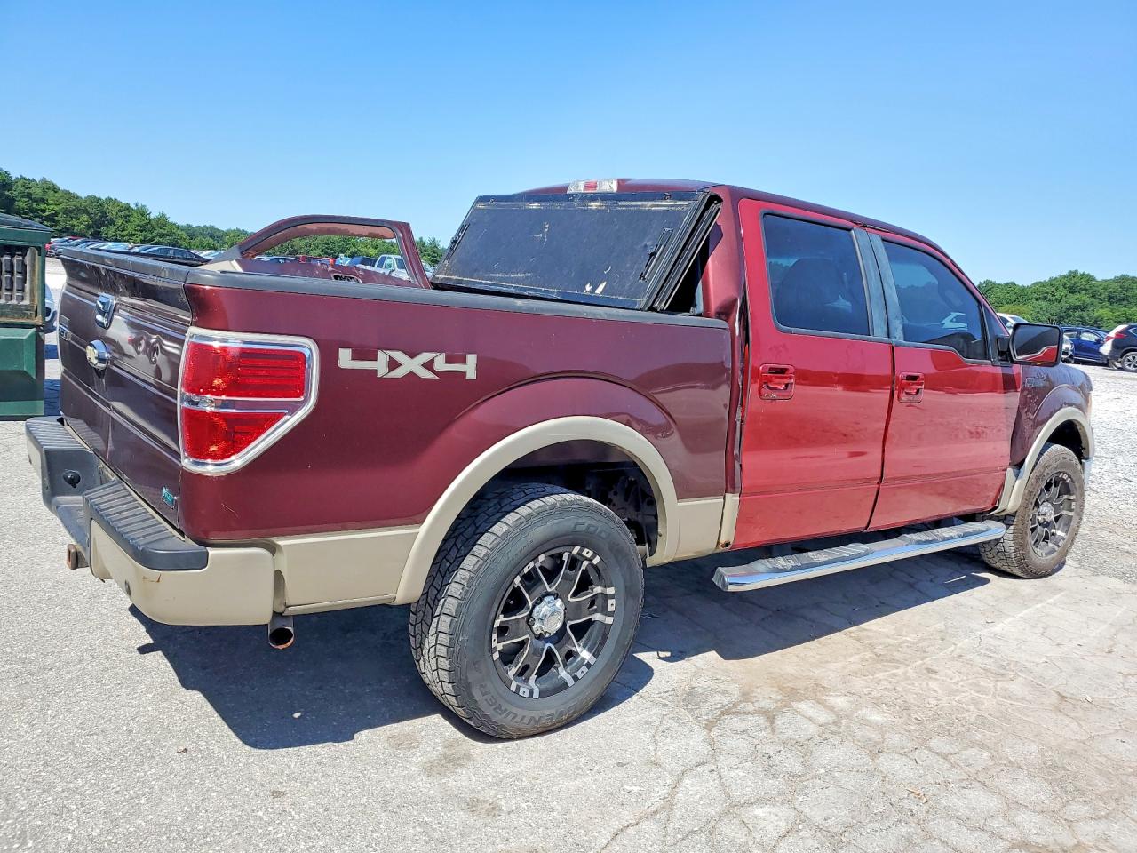 2010 Ford F150 Supercrew Бордовый vin: 1FTFW1EVXAFB74336