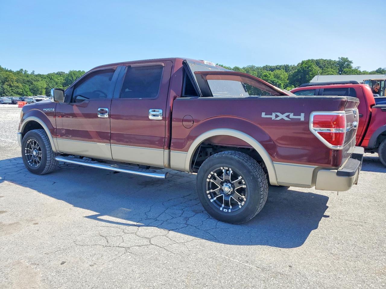 2010 Ford F150 Supercrew Бордовый vin: 1FTFW1EVXAFB74336