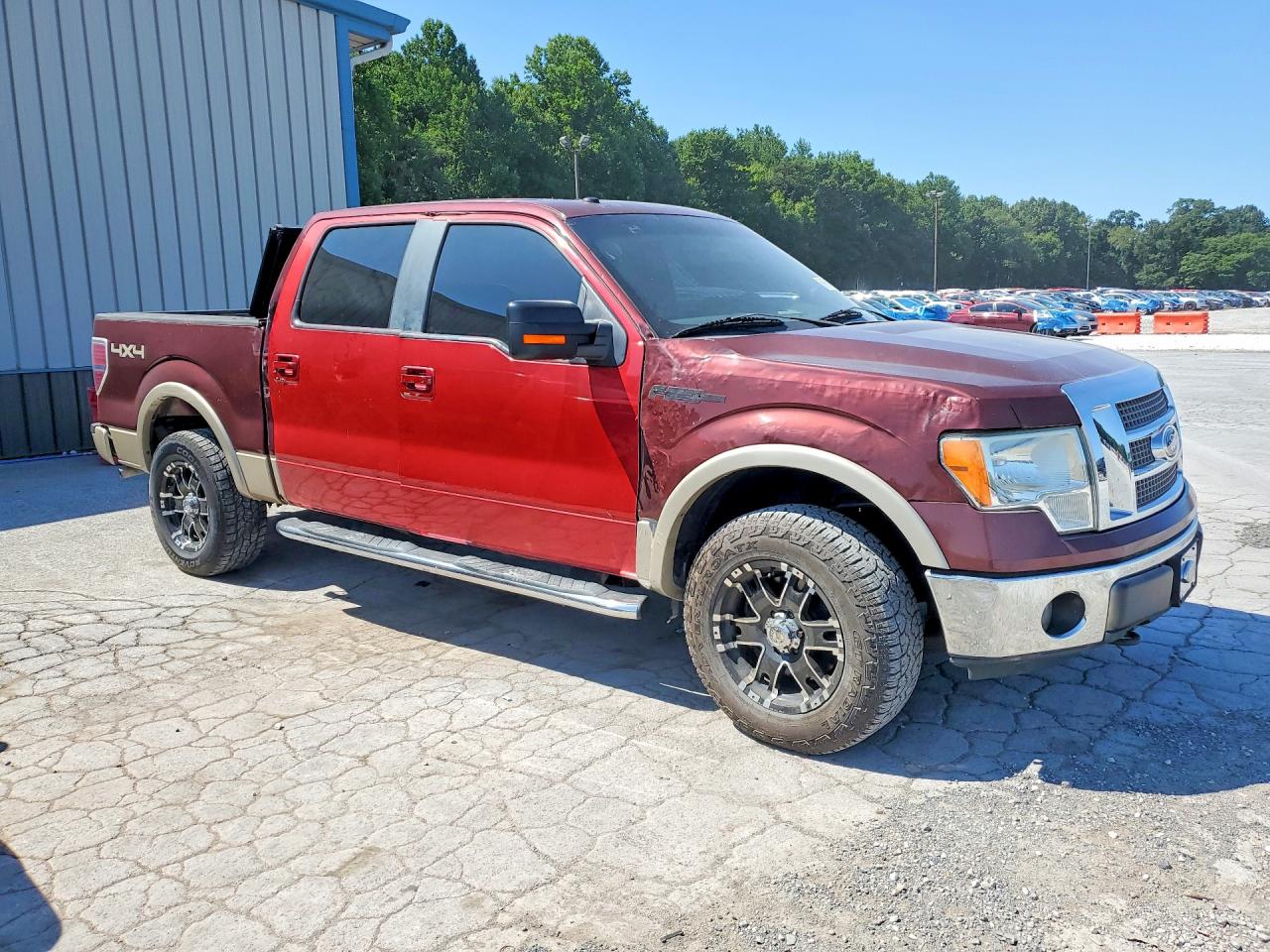 2010 Ford F150 Supercrew Бордовый vin: 1FTFW1EVXAFB74336