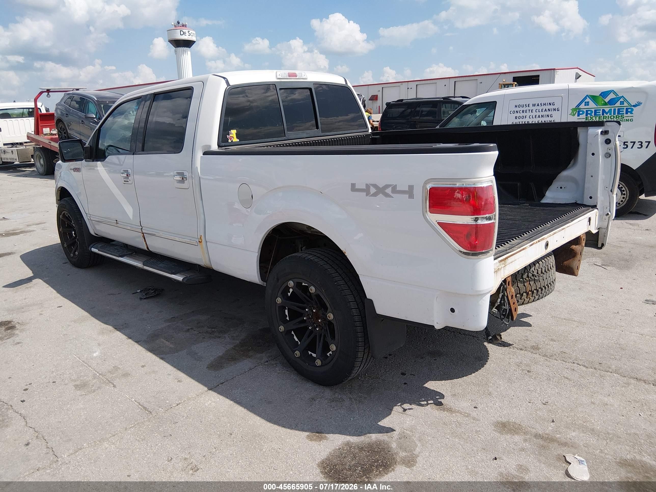 2010 Ford F-150 Platinum Белый vin: 1FTFW1EVXAFB79715