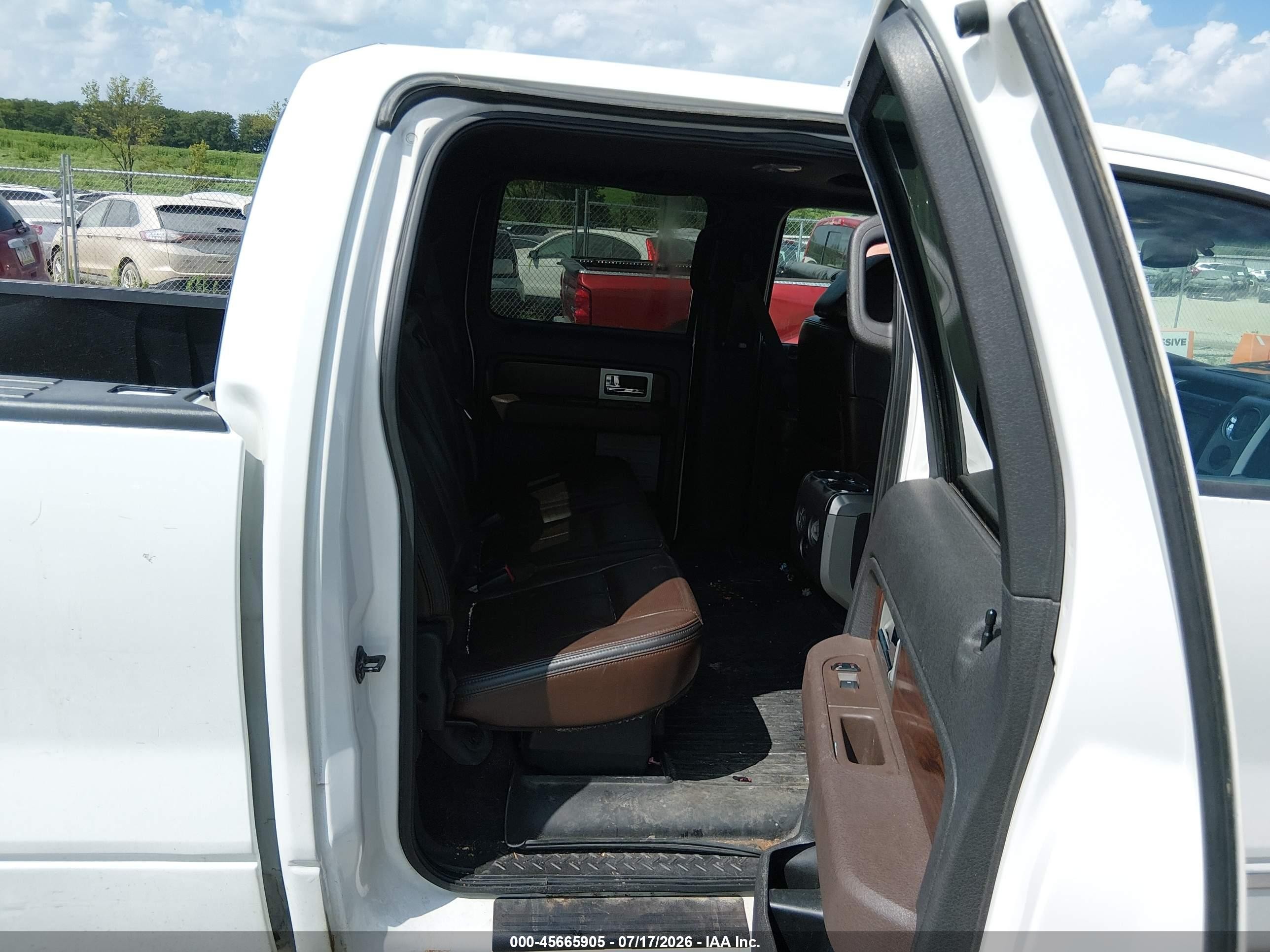 2010 Ford F-150 Platinum Белый vin: 1FTFW1EVXAFB79715