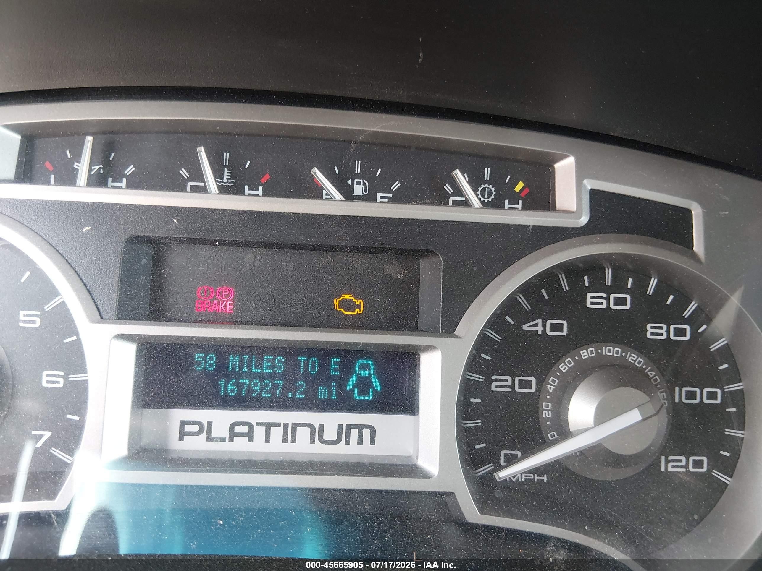 2010 Ford F-150 Platinum Белый vin: 1FTFW1EVXAFB79715