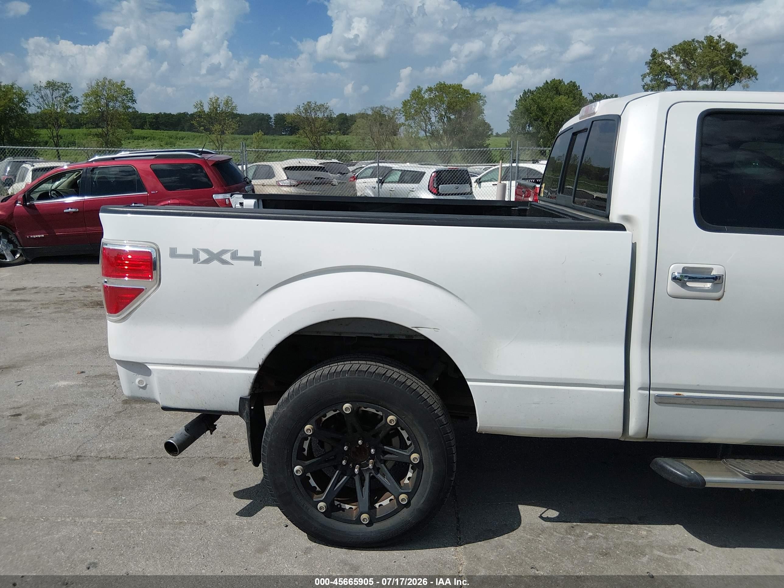 2010 Ford F-150 Platinum Белый vin: 1FTFW1EVXAFB79715