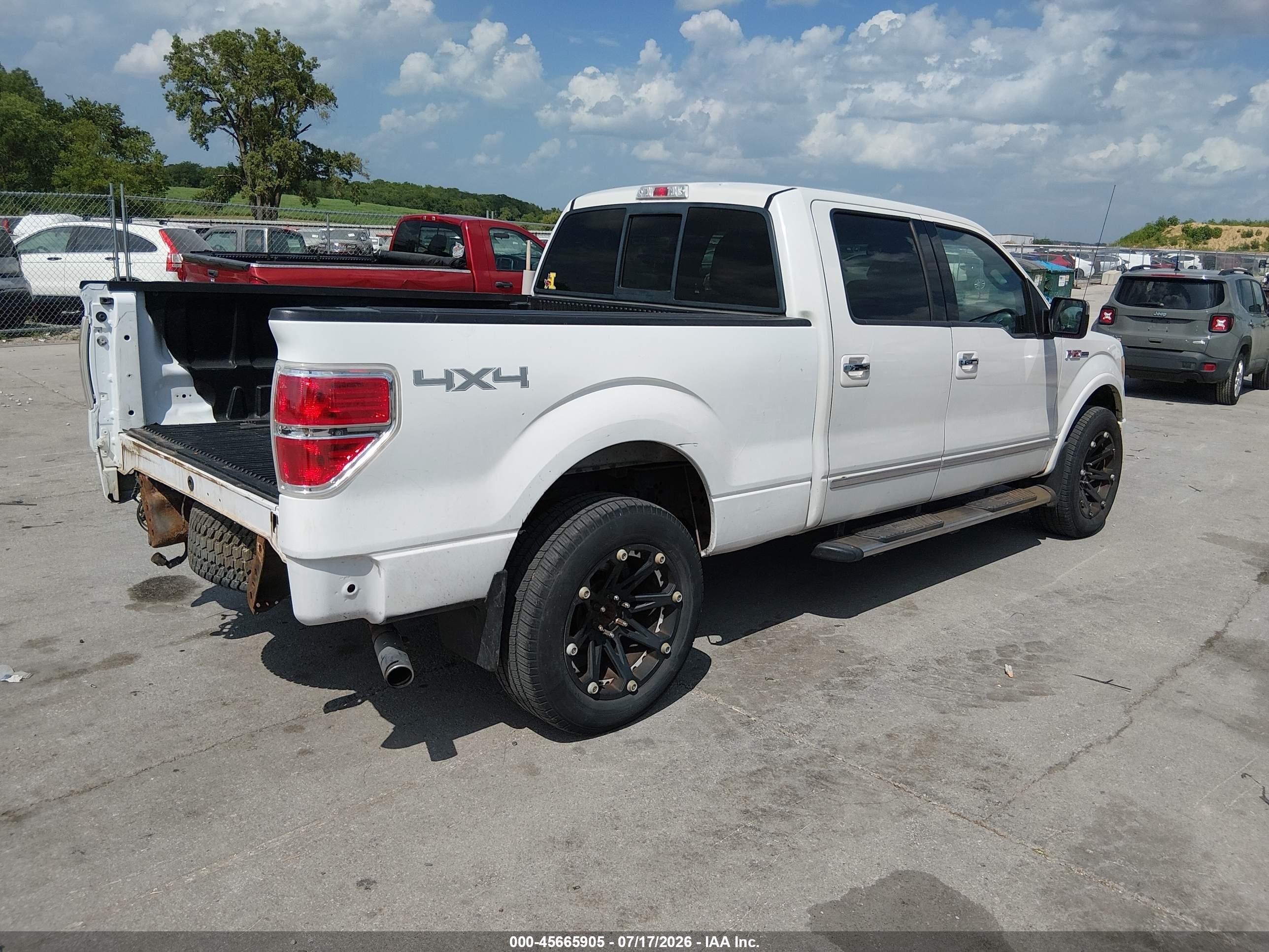 2010 Ford F-150 Platinum Белый vin: 1FTFW1EVXAFB79715