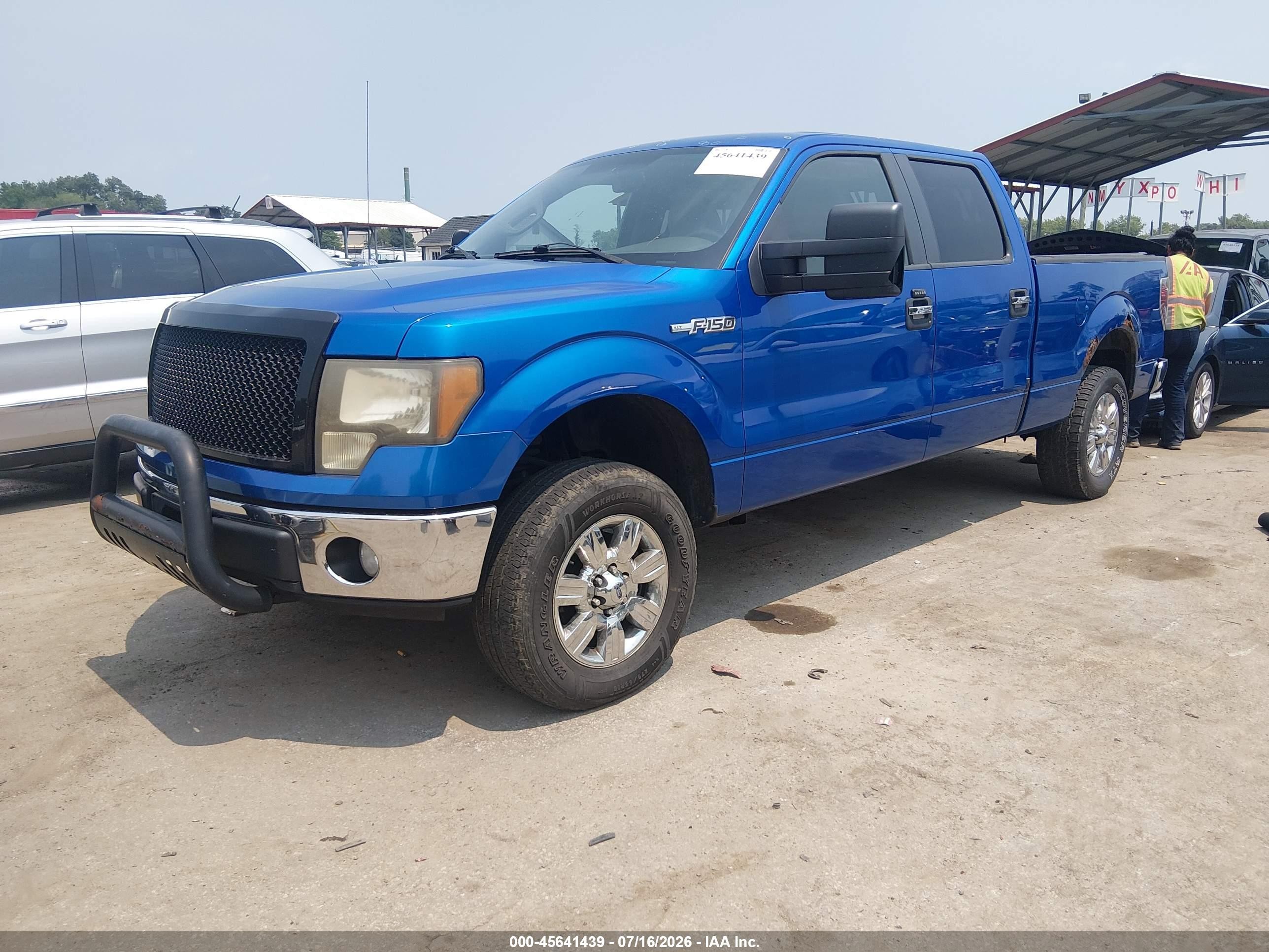 2010 Ford F-150 Fx4/harley-davidson/king Ranch/lariat/platinum/xl/xlt Blue vin: 1FTFW1EVXAFB90410