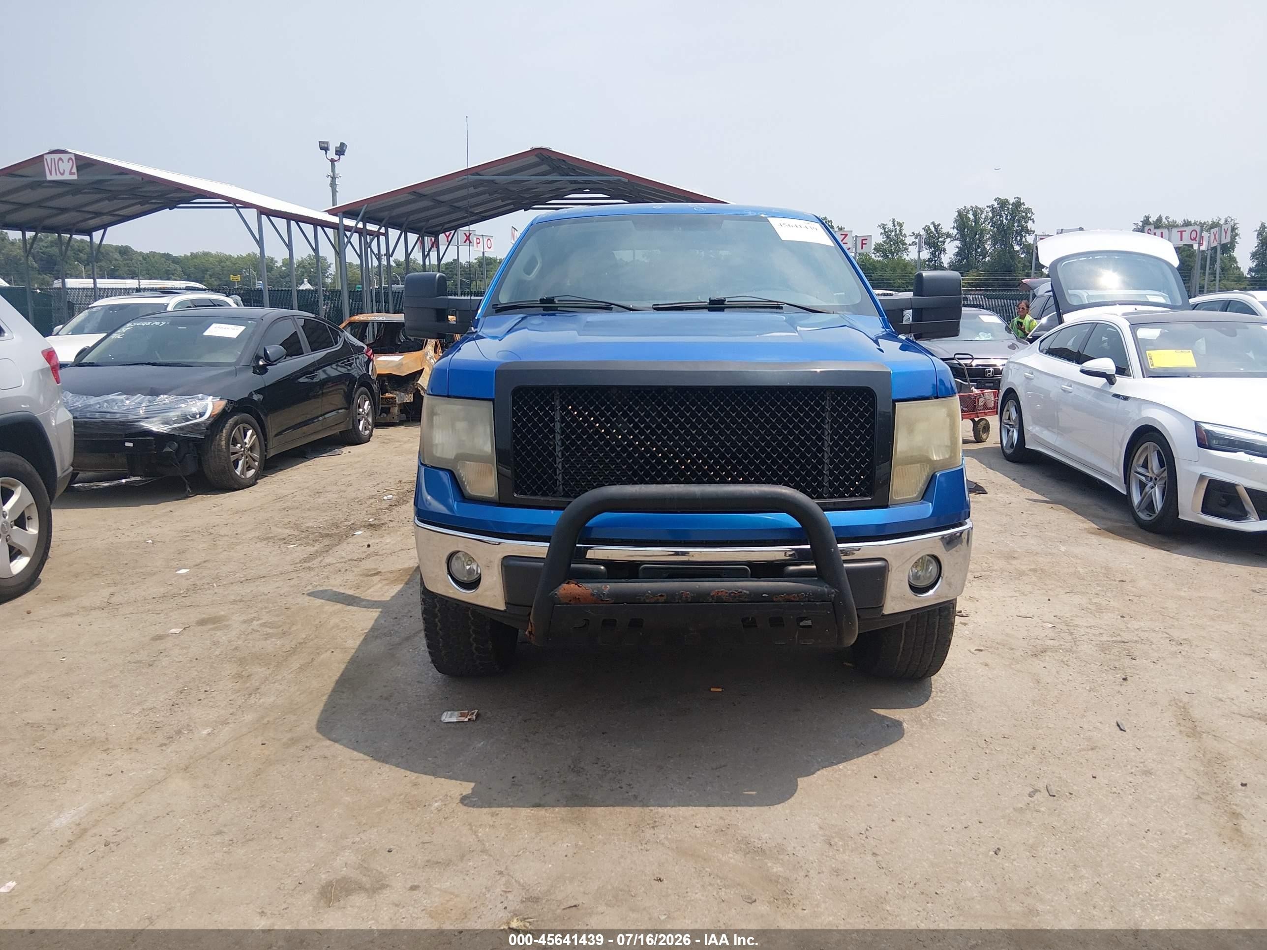 2010 Ford F-150 Fx4/harley-davidson/king Ranch/lariat/platinum/xl/xlt Blue vin: 1FTFW1EVXAFB90410