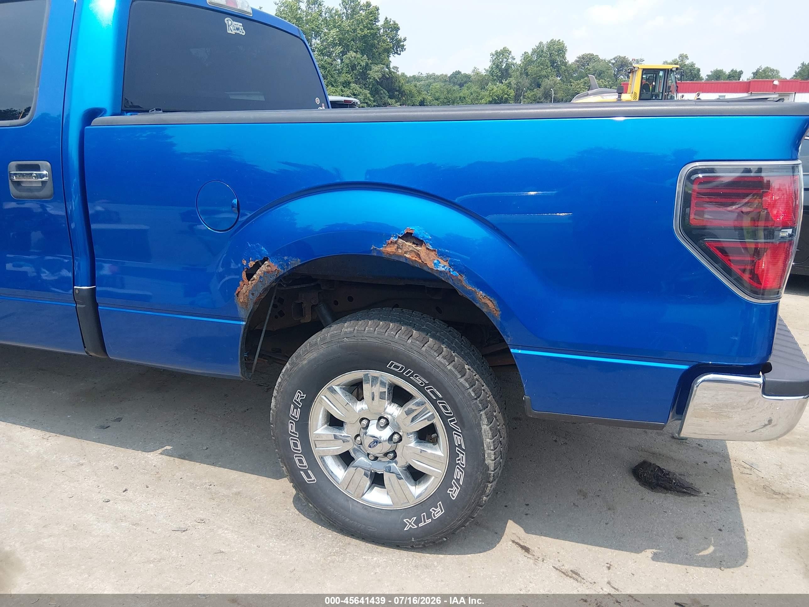 2010 Ford F-150 Fx4/harley-davidson/king Ranch/lariat/platinum/xl/xlt Blue vin: 1FTFW1EVXAFB90410