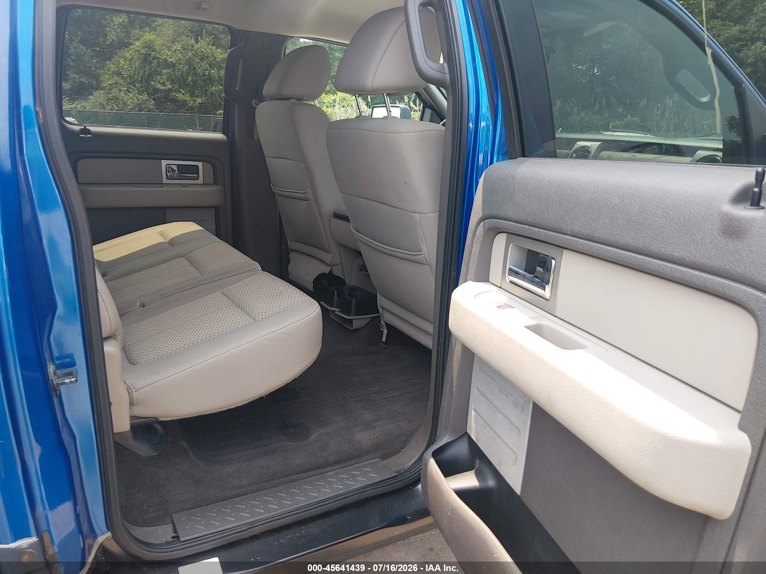 2010 Ford F-150 Fx4/harley-davidson/king Ranch/lariat/platinum/xl/xlt Blue vin: 1FTFW1EVXAFB90410