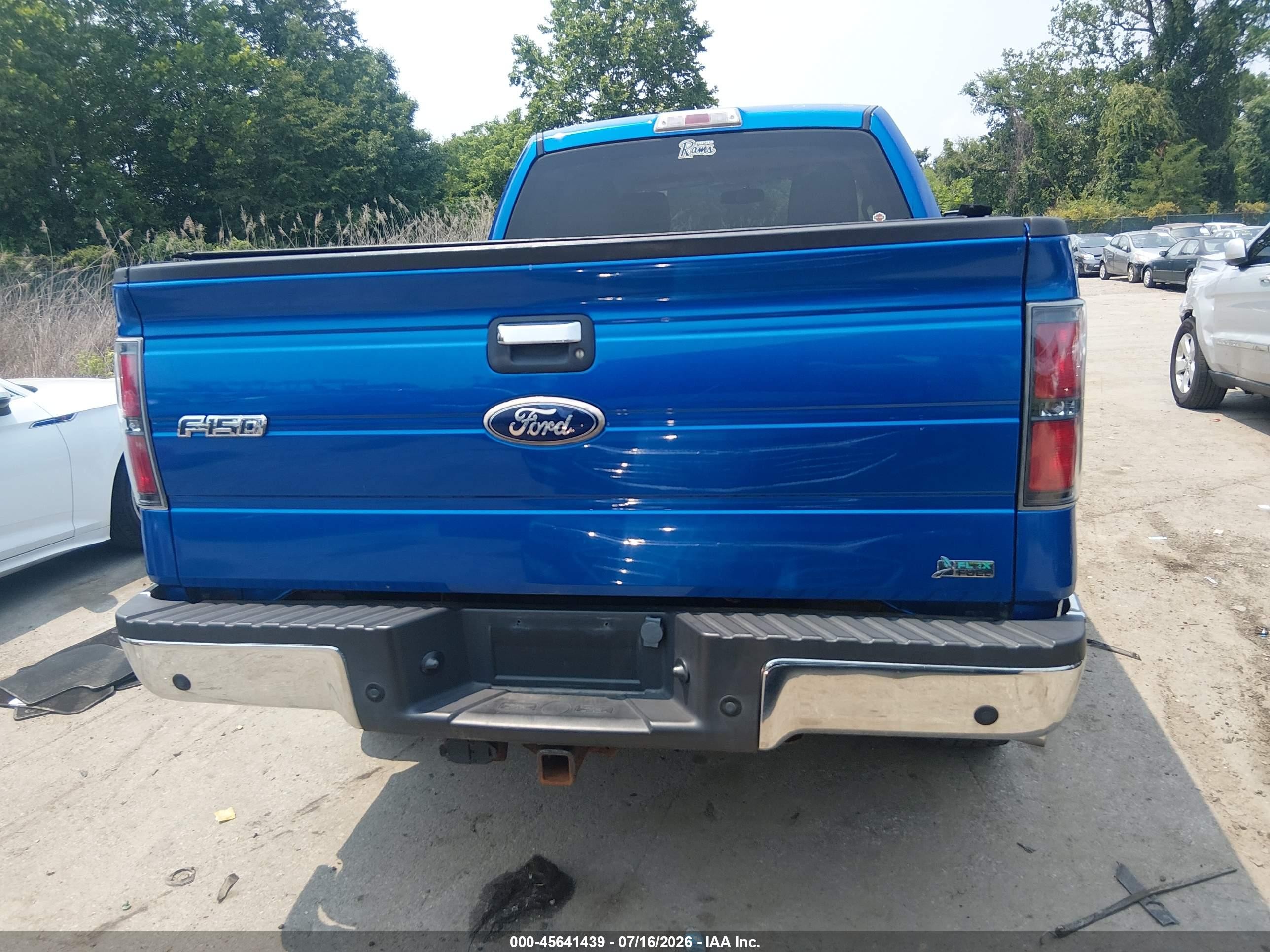 2010 Ford F-150 Fx4/harley-davidson/king Ranch/lariat/platinum/xl/xlt Blue vin: 1FTFW1EVXAFB90410