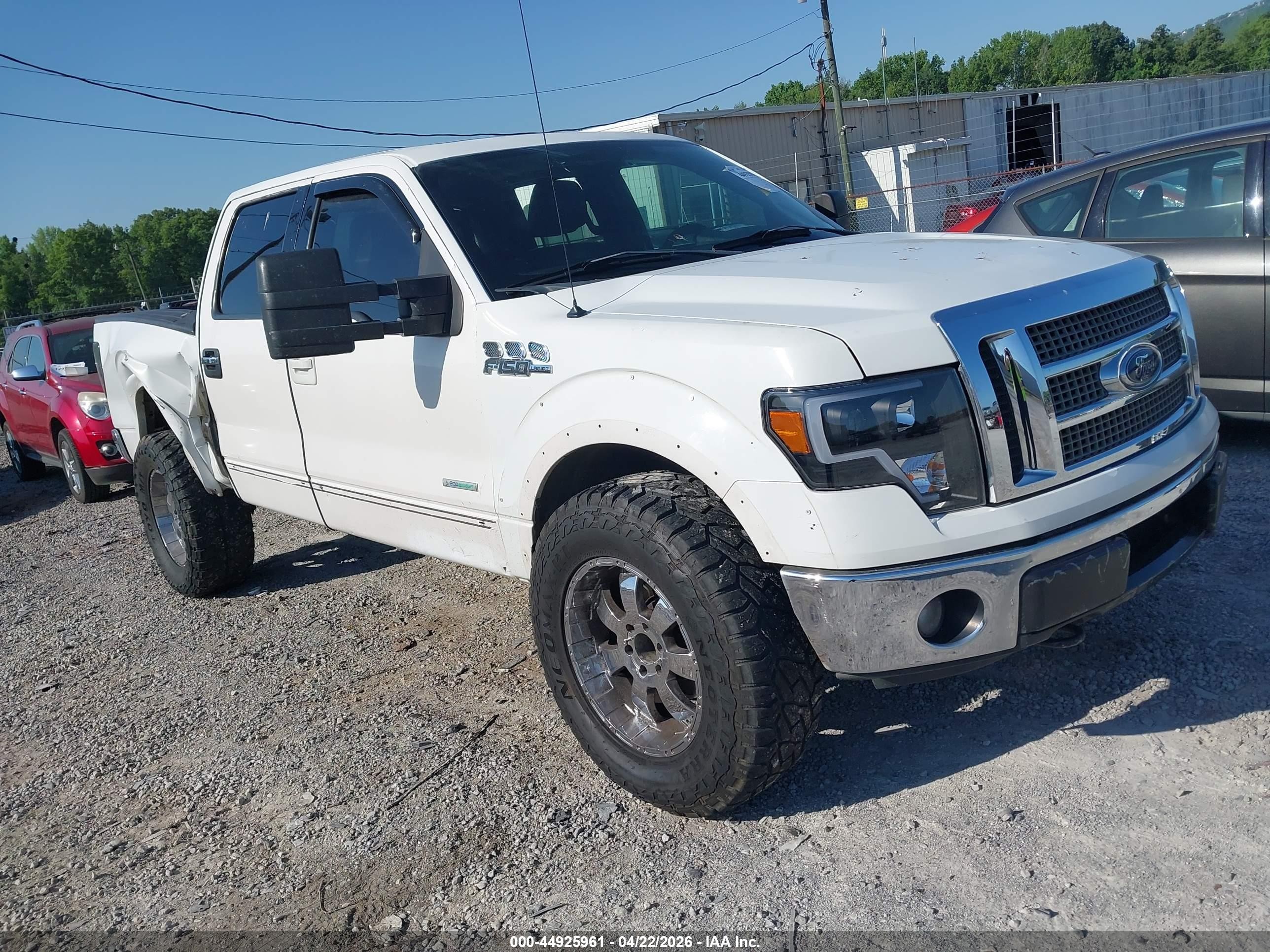 2010 Ford F-150 Fx4/harley-davidson/king Ranch/lariat/platinum/xl/xlt White vin: 1FTFW1EVXAFB95056