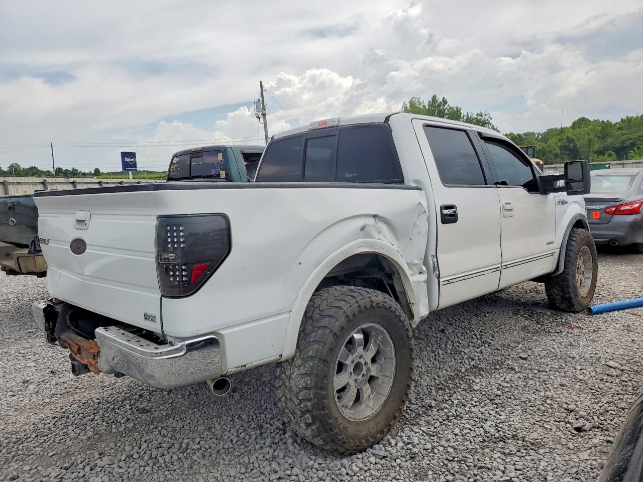 2010 Ford F150 Supercrew Белый vin: 1FTFW1EVXAFB95056
