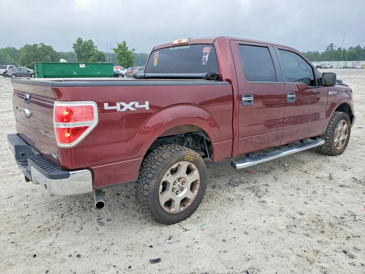2010 Ford F150 Supercrew Бордовый vin: 1FTFW1EVXAFC56793