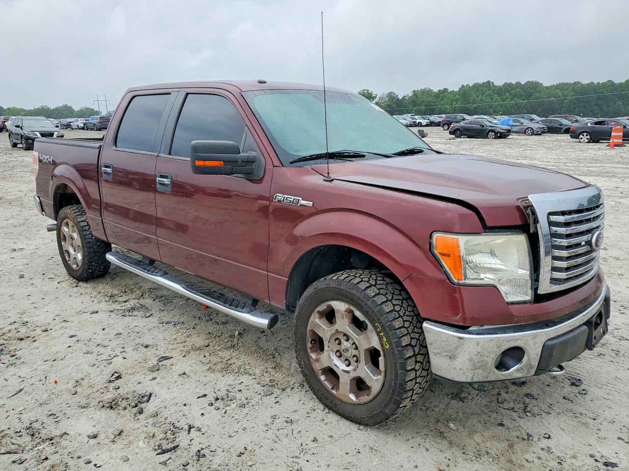 2010 Ford F150 Supercrew Бордовый vin: 1FTFW1EVXAFC56793