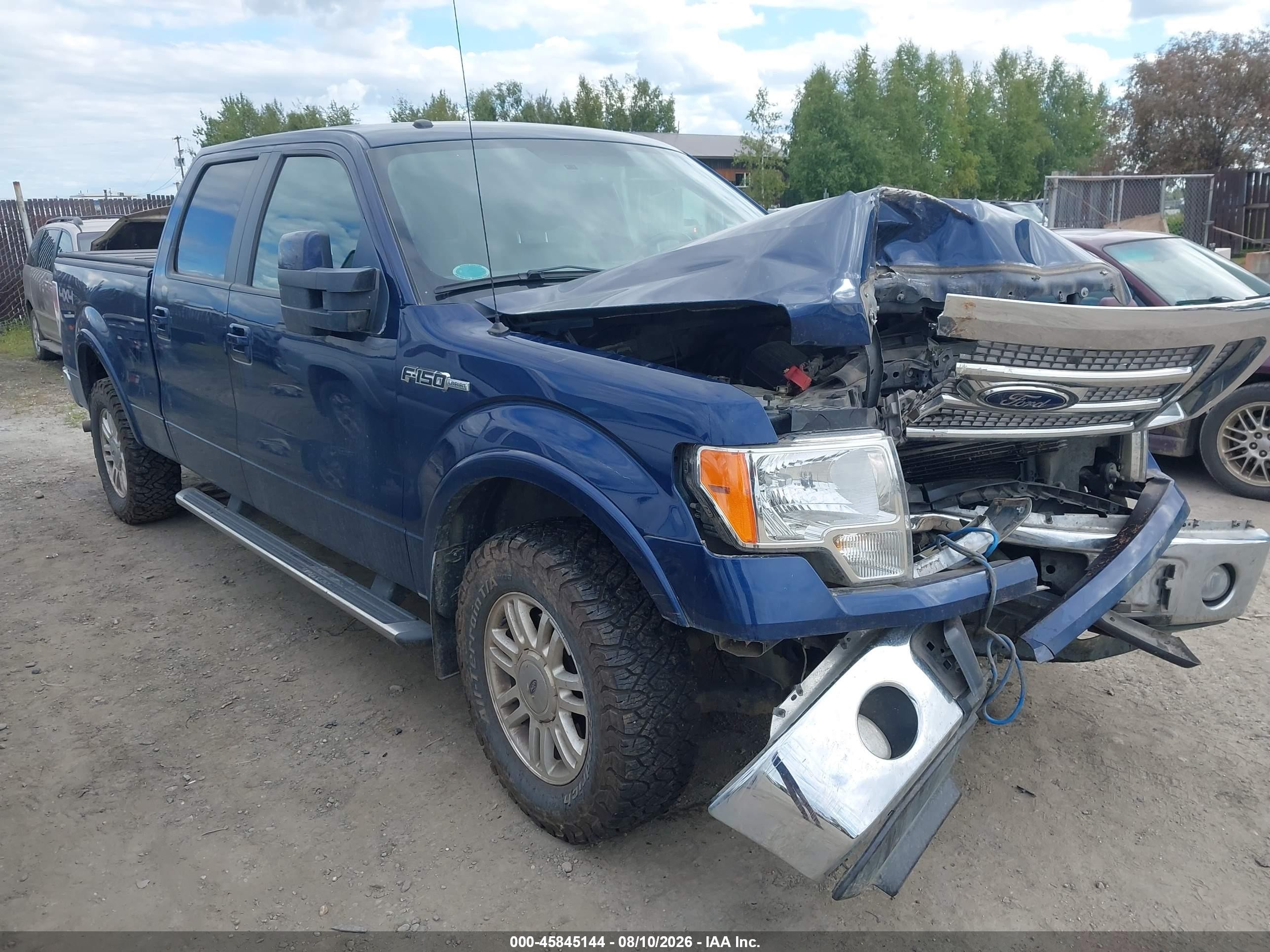 2010 Ford F-150 Fx4/harley-davidson/king Ranch/lariat/platinum/xl/xlt Blue vin: 1FTFW1EVXAFC63047