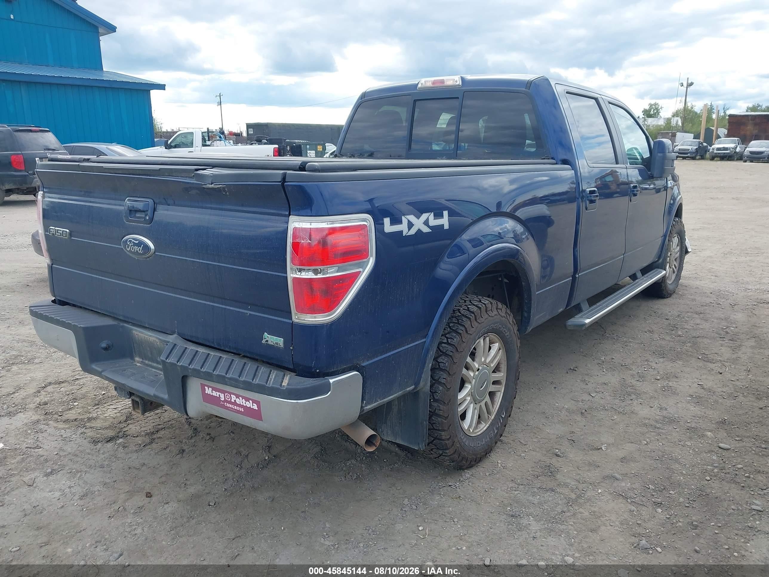 2010 Ford F-150 Fx4/harley-davidson/king Ranch/lariat/platinum/xl/xlt Синий vin: 1FTFW1EVXAFC63047