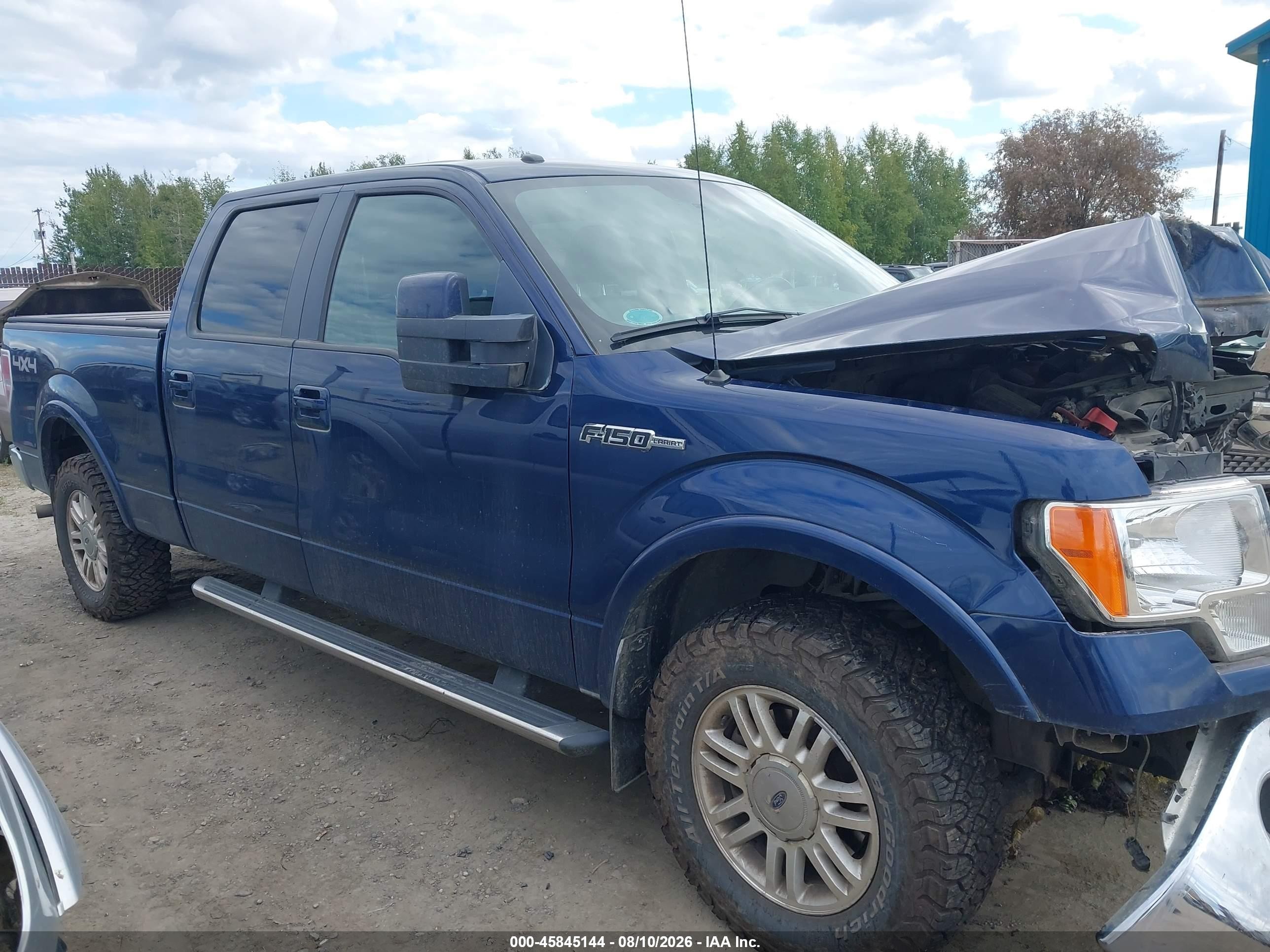 2010 Ford F-150 Fx4/harley-davidson/king Ranch/lariat/platinum/xl/xlt Синий vin: 1FTFW1EVXAFC63047