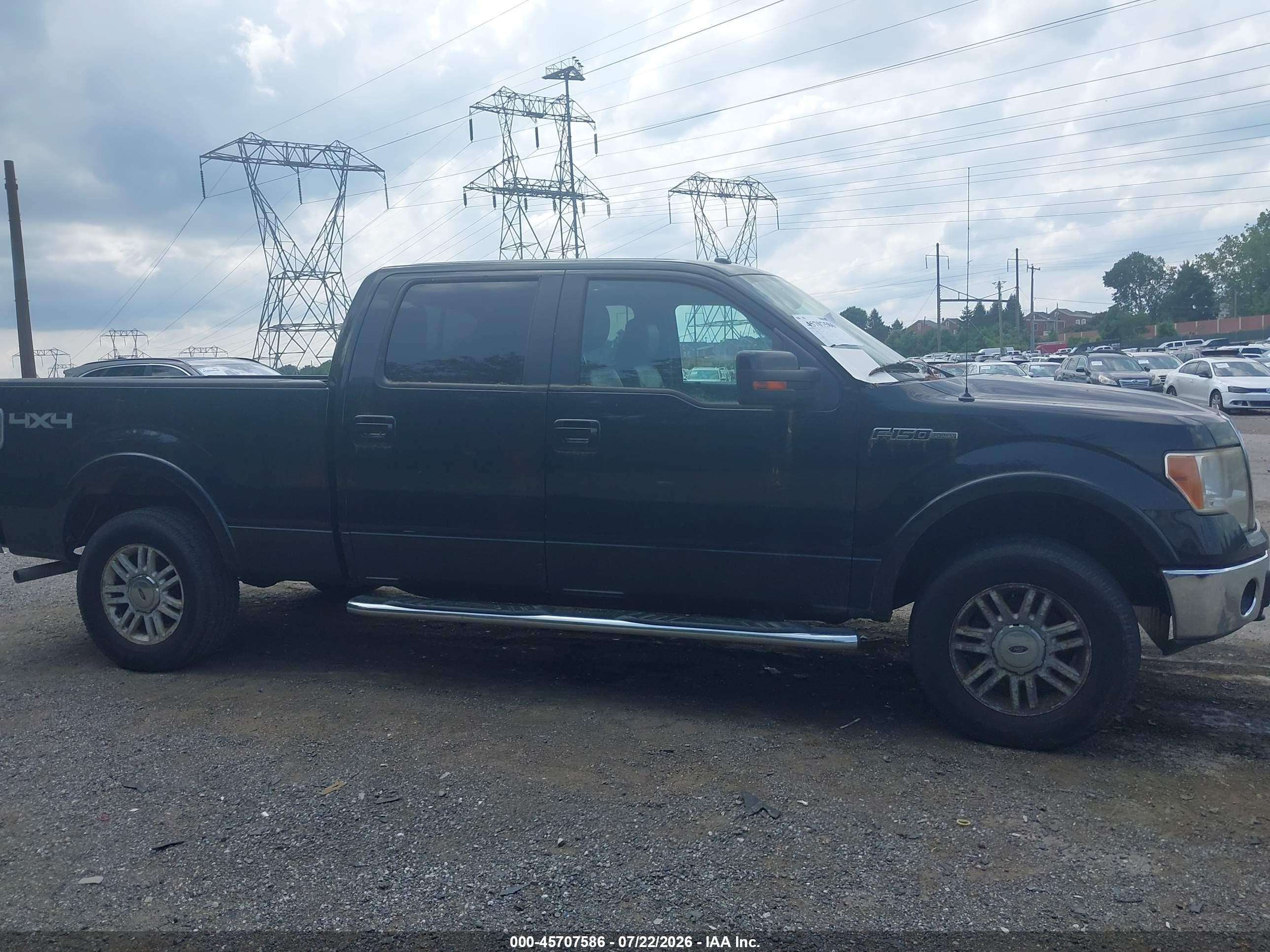 2010 Ford F-150 Fx4/harley-davidson/king Ranch/lariat/platinum/xl/xlt Black vin: 1FTFW1EVXAFC87820