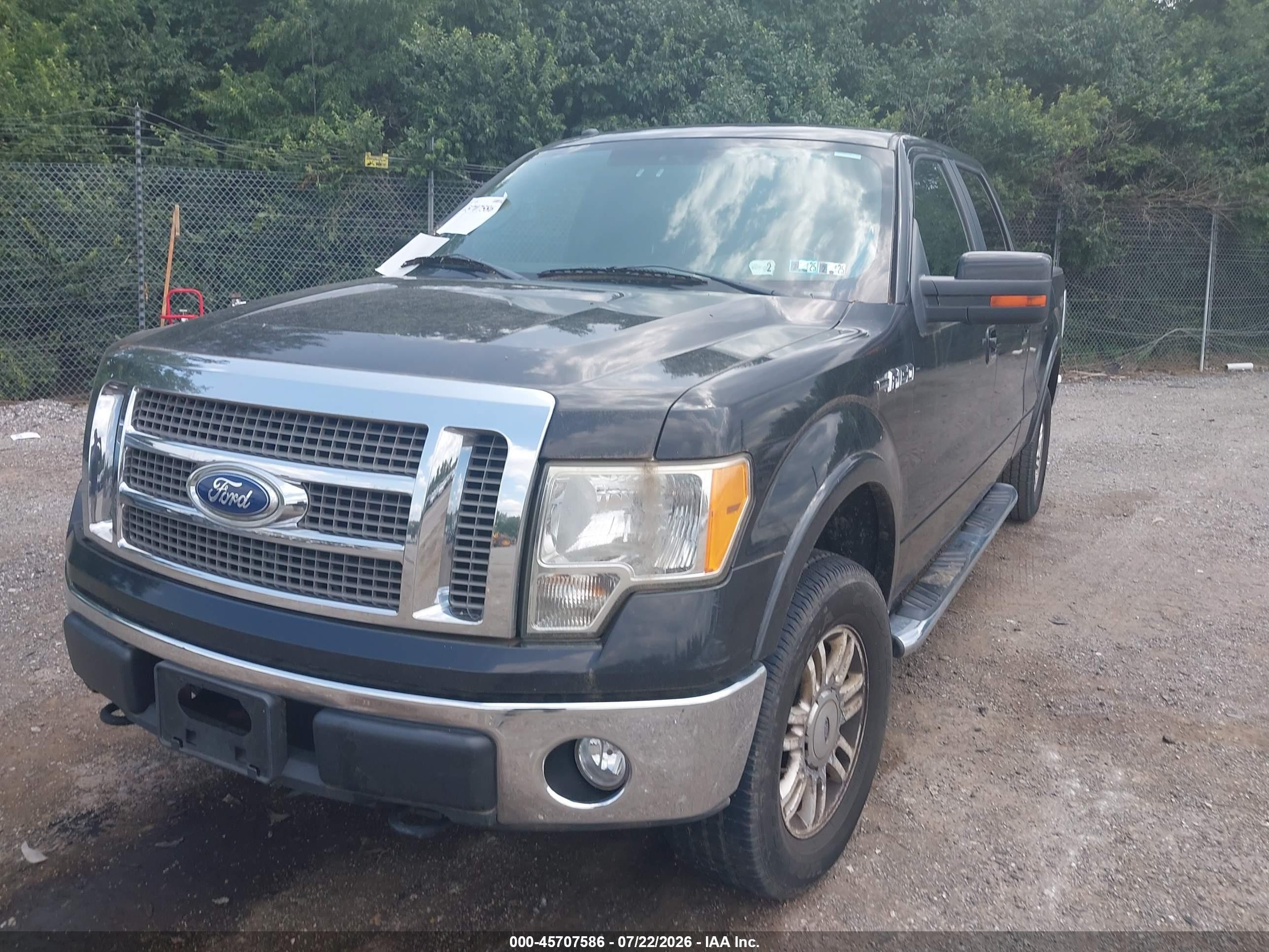 2010 Ford F-150 Fx4/harley-davidson/king Ranch/lariat/platinum/xl/xlt Black vin: 1FTFW1EVXAFC87820