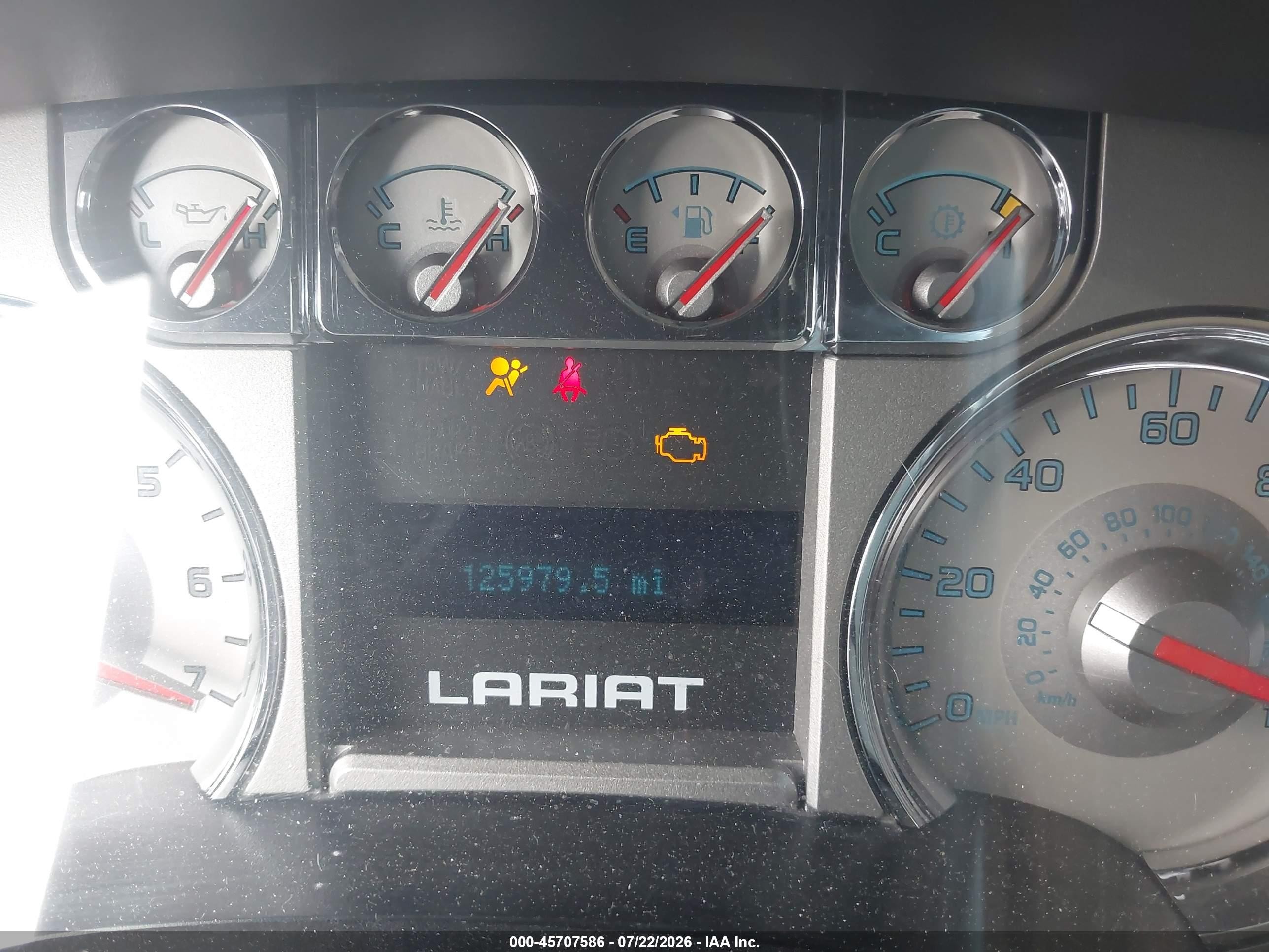 2010 Ford F-150 Fx4/harley-davidson/king Ranch/lariat/platinum/xl/xlt Black vin: 1FTFW1EVXAFC87820