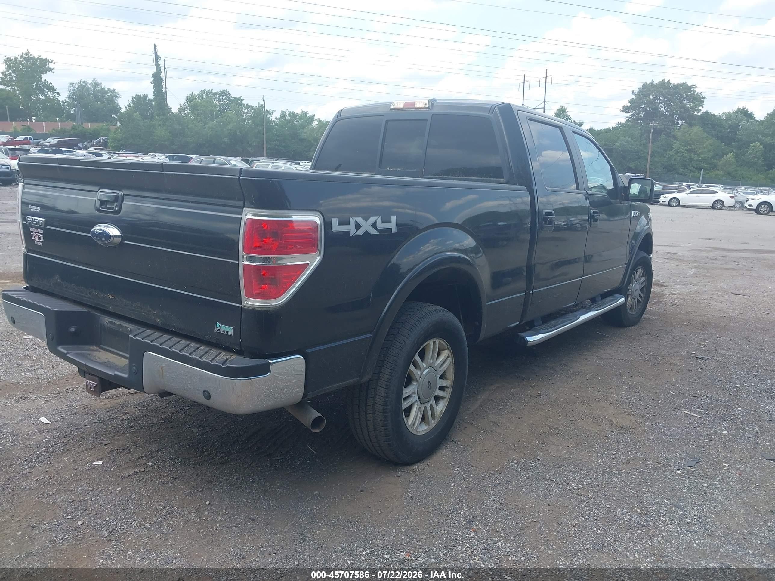 2010 Ford F-150 Fx4/harley-davidson/king Ranch/lariat/platinum/xl/xlt Black vin: 1FTFW1EVXAFC87820