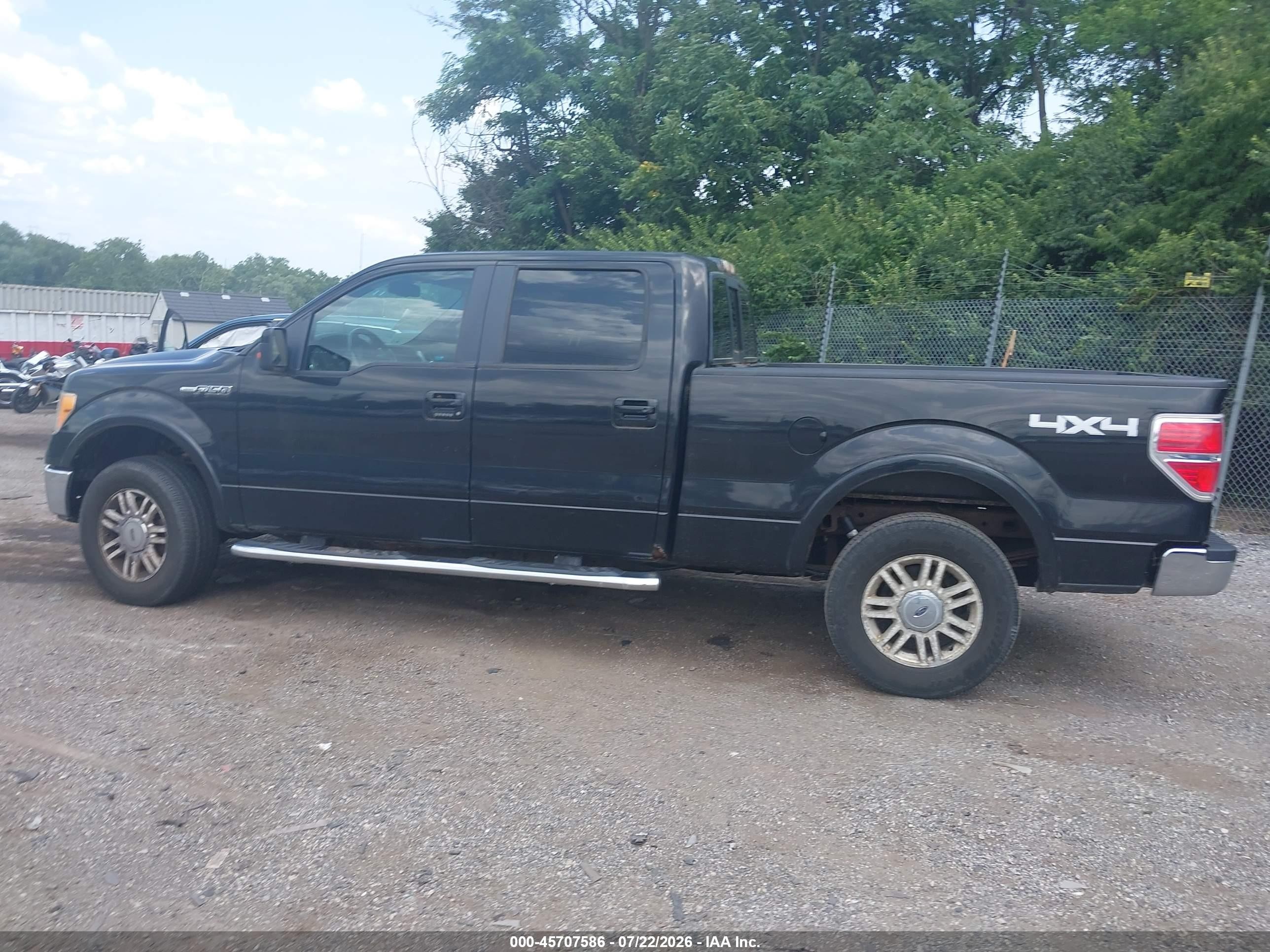 2010 Ford F-150 Fx4/harley-davidson/king Ranch/lariat/platinum/xl/xlt Black vin: 1FTFW1EVXAFC87820